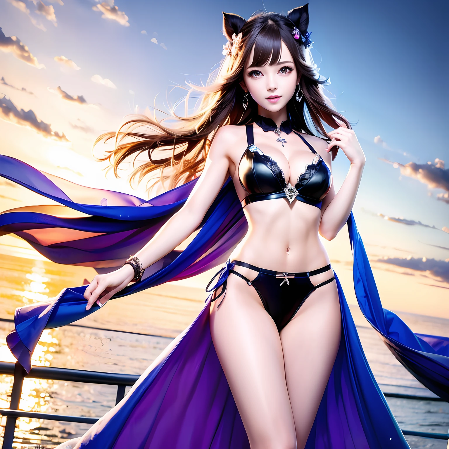 Beautiful Girl Idol Underwear Photorealistic Best Quality --auto