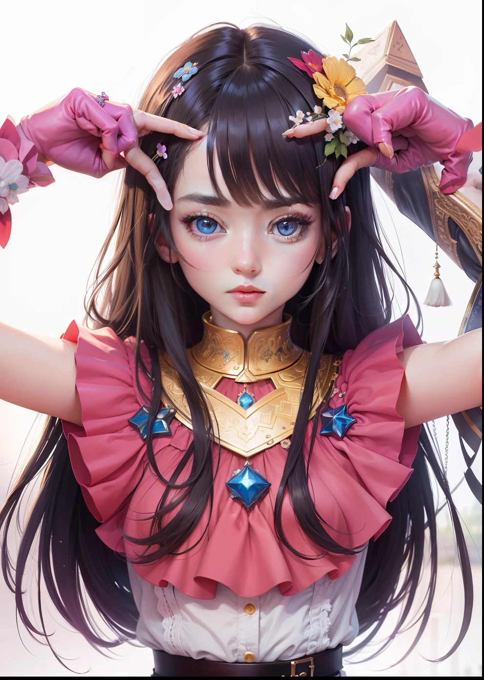 masterpiece, ultra-detailliert, 8K, best qualtiy:1.6),、1girl in、realisitic、She has beautiful detailed eyes, 8K Eyes, hires eyes, realisticeyes