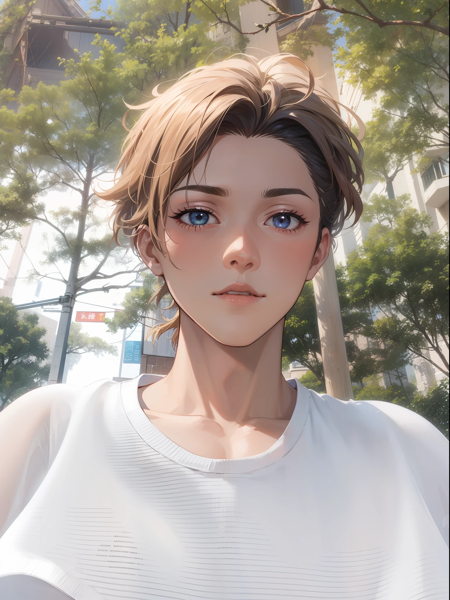 ember,Handsome,Anime two-dimensional,White skin,Delicate facial features