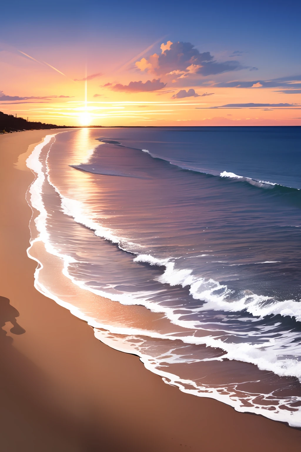 sunraise,beachside,Back Shadow