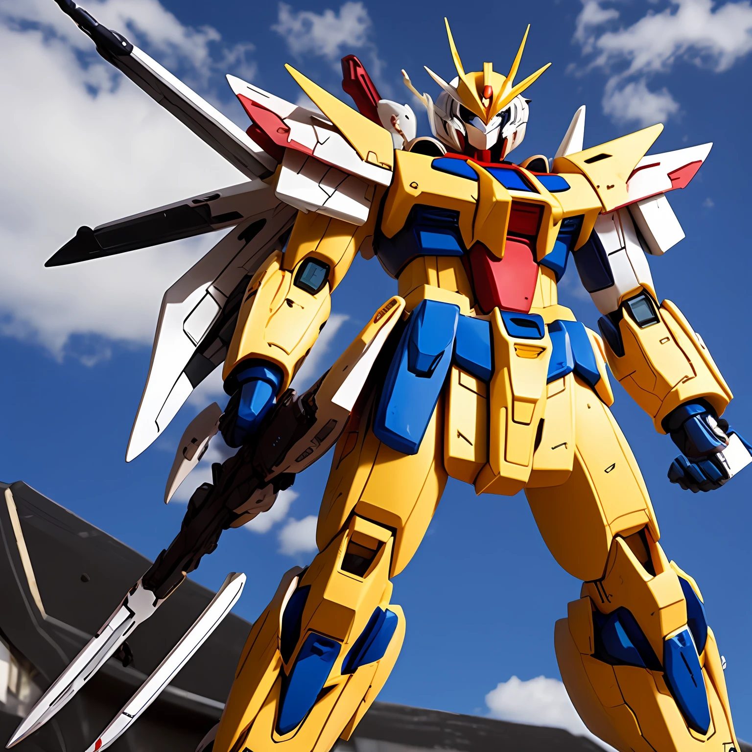 Gundam、Barbados、top-quality、masterpiece、a cool --auto