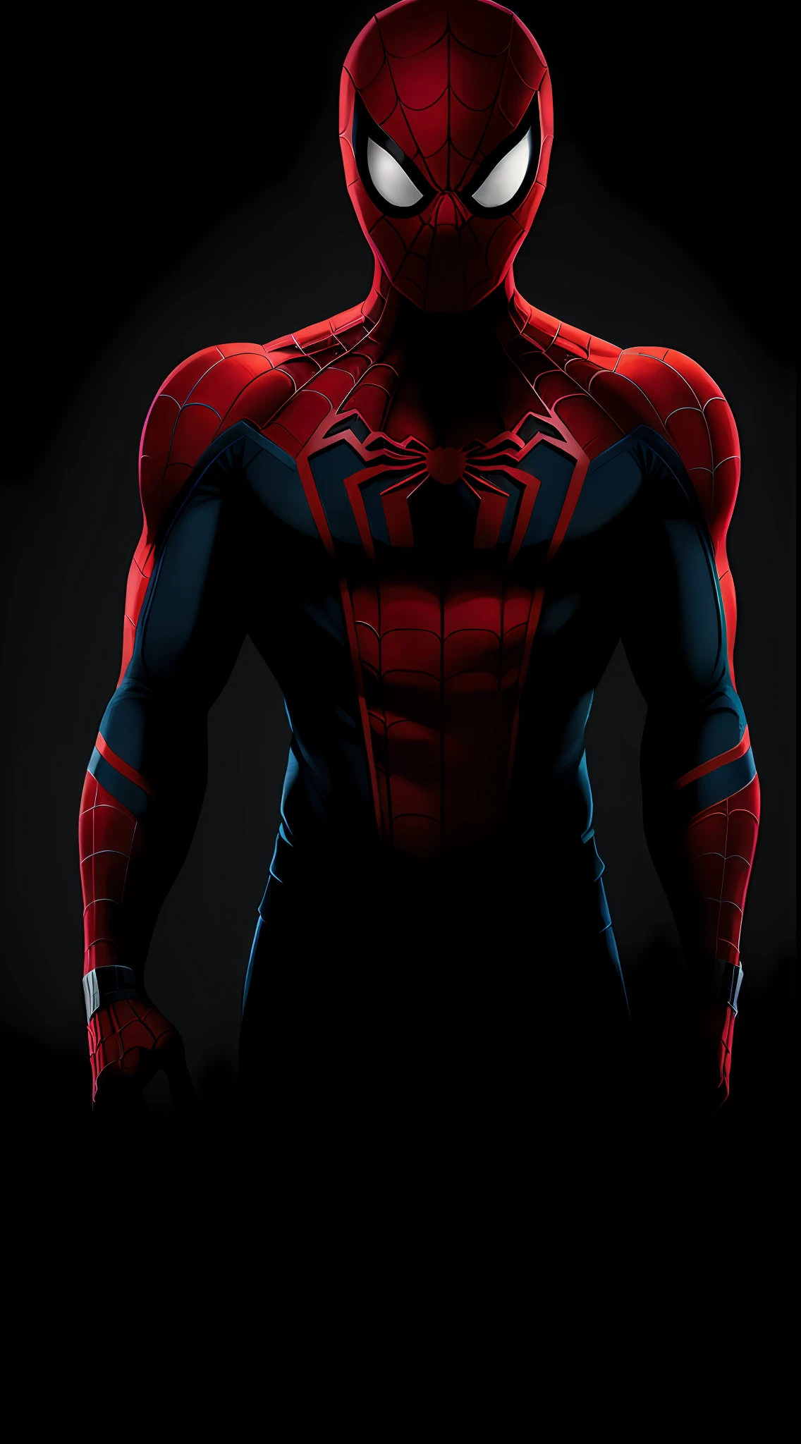 (dark shot:1.4), 80mm, Spider-Man из Marvel Comics, mascot, illustration, highly detailed, simple, and clean vector, vector art, 2d, soft light, sharp, exposure blend, medium shot, bokeh, (hdr:1.4), high contrast, (cinematic, teal and orange:0.85), (muted colors, dim colors, soothing tones:1.3), low saturation, (hyperdetailed:1.2), (noir:0.4)