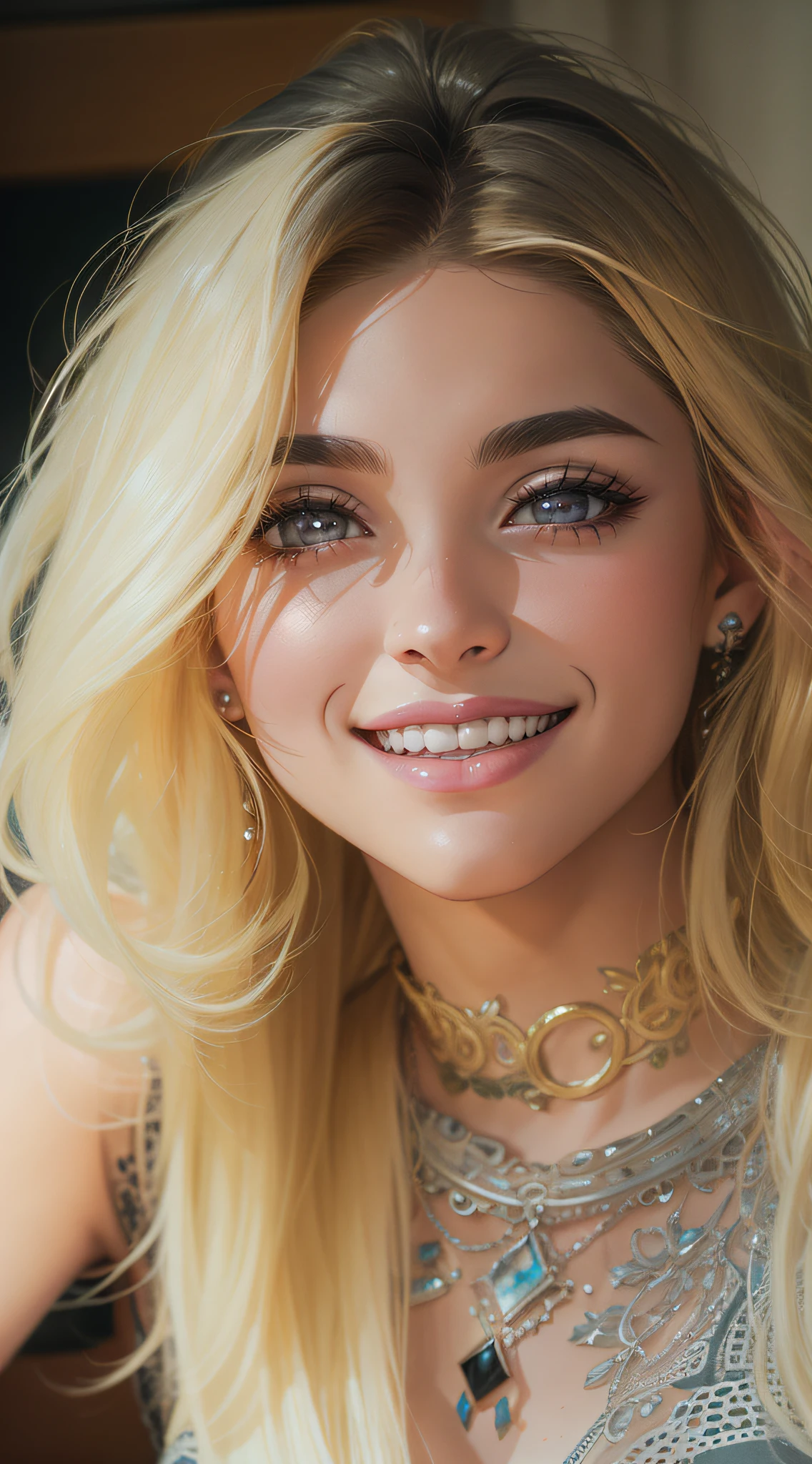 black hair woman with piercings and piercings on her chest smiling, lorena avarez, alexa grace, woman looks like sharon tate, blonde hair and large eyes, 19-year-old girl, kaitlyn michelle siragusa, long blonde hair and large eyes, kailee mandel, cute seductive smile, marischa becker, 18 years old