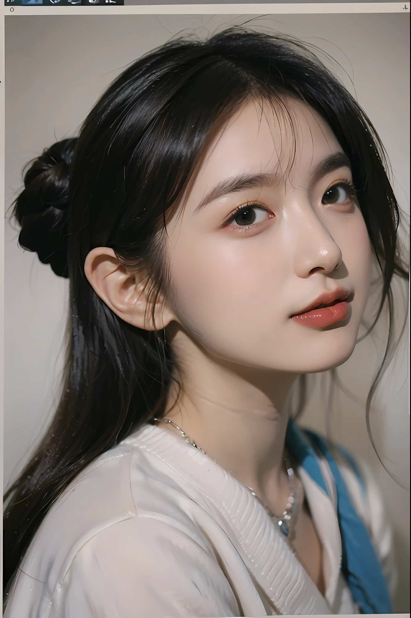 best qualtiy,tmasterpiece,超高分辨率,(realisticlying:1.4),(portrait of upper body)RAW photogr,1girll,Female Student,,tmasterpiece,Photorealistic photos,Photos of Japan,Fujifilm negative,low-saturation,low-contrast,