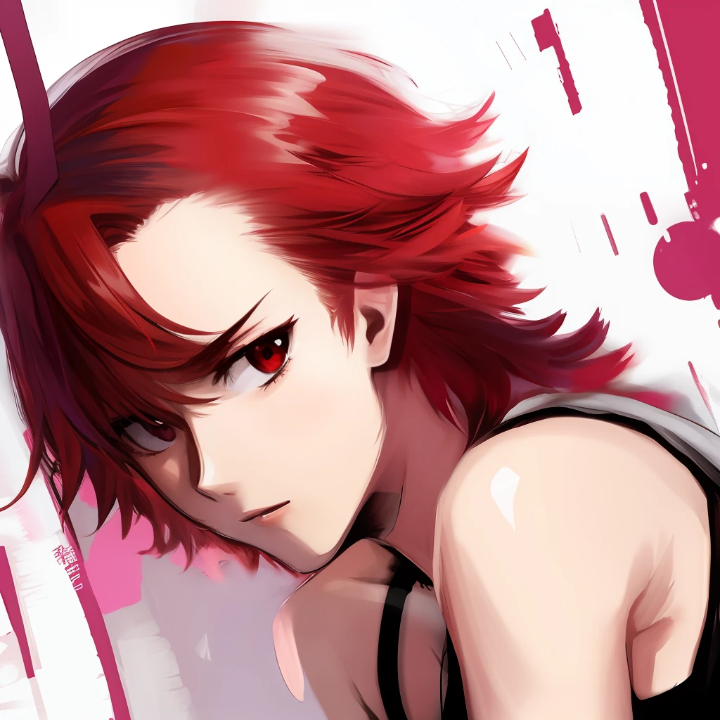 Red-haired angel