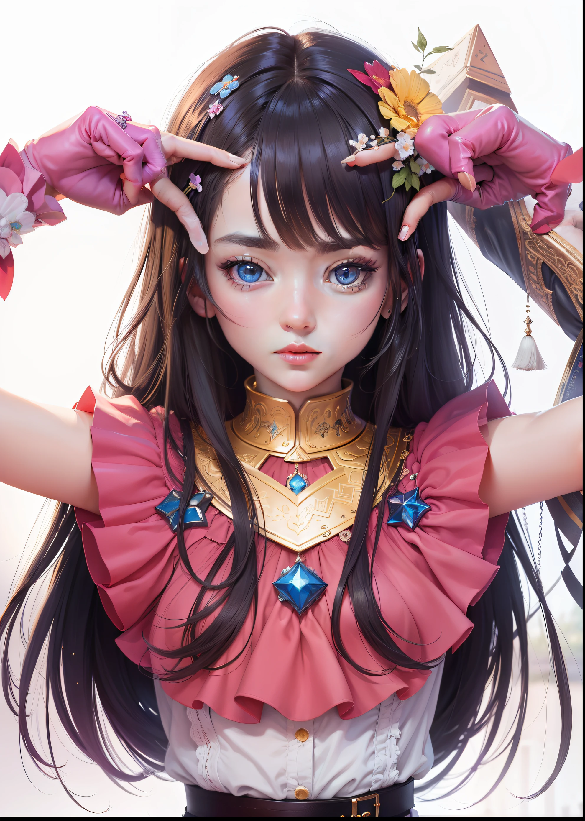 masterpiece, ultra-detailliert, 8K, best qualtiy:1.6),、1girl in、realisitic、She has beautiful detailed eyes, 8K Eyes, hires eyes, realisticeyes