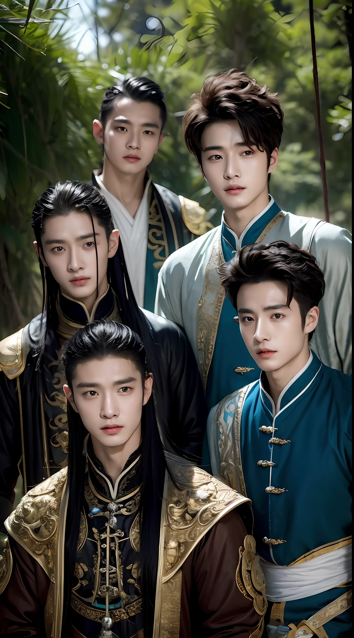 1 boy、Zhuge Liang、three kingdom、Liu Bei、zhangfei、guanyu