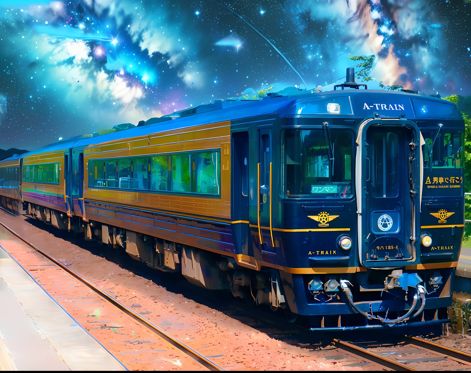 Starry sky、Night sky full of stars、Milky Way at night、Photonic style、４ｋ、realisitic、stellar、Milky way