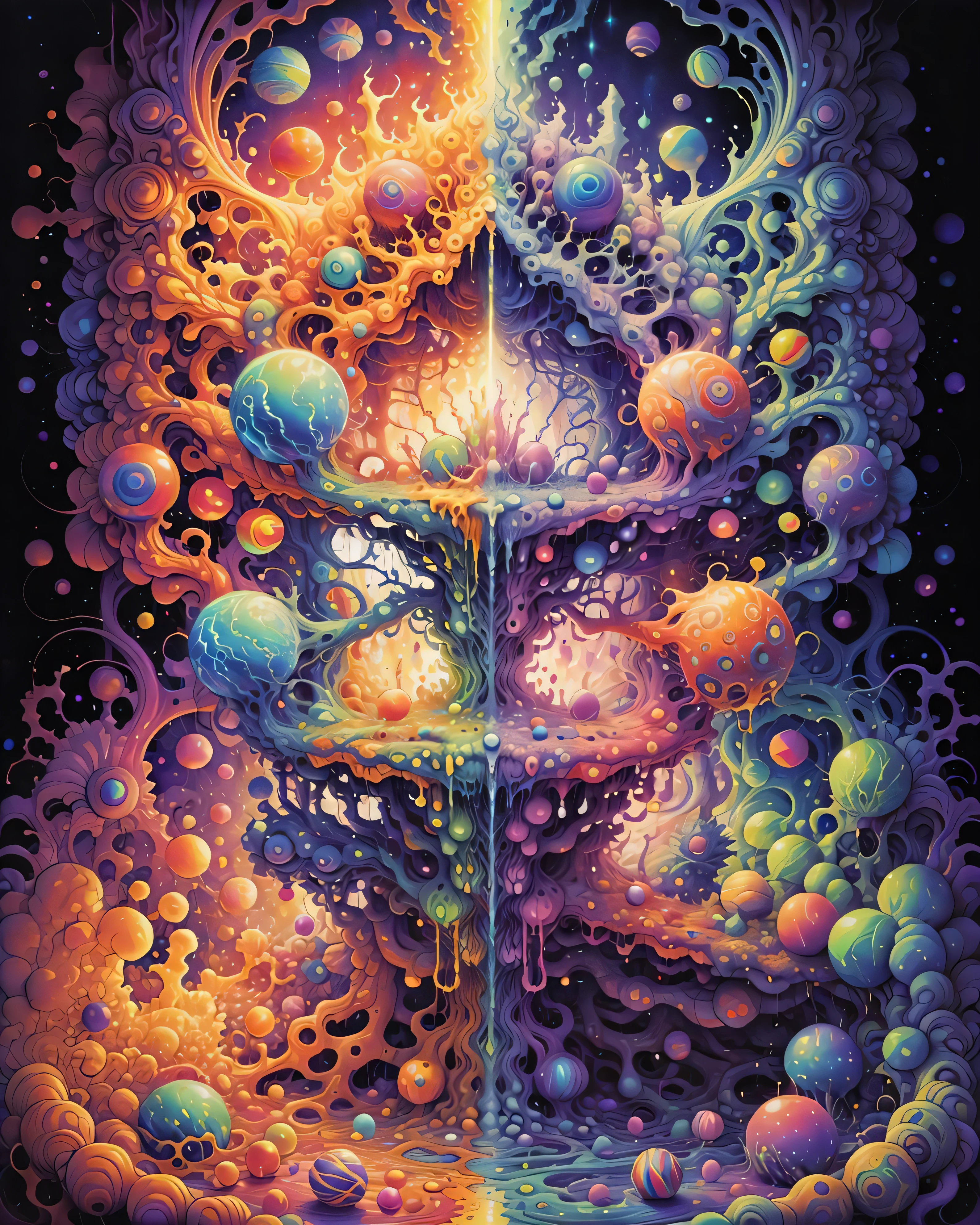 masterpiece, beautiful psychedelic entropy PsyAI