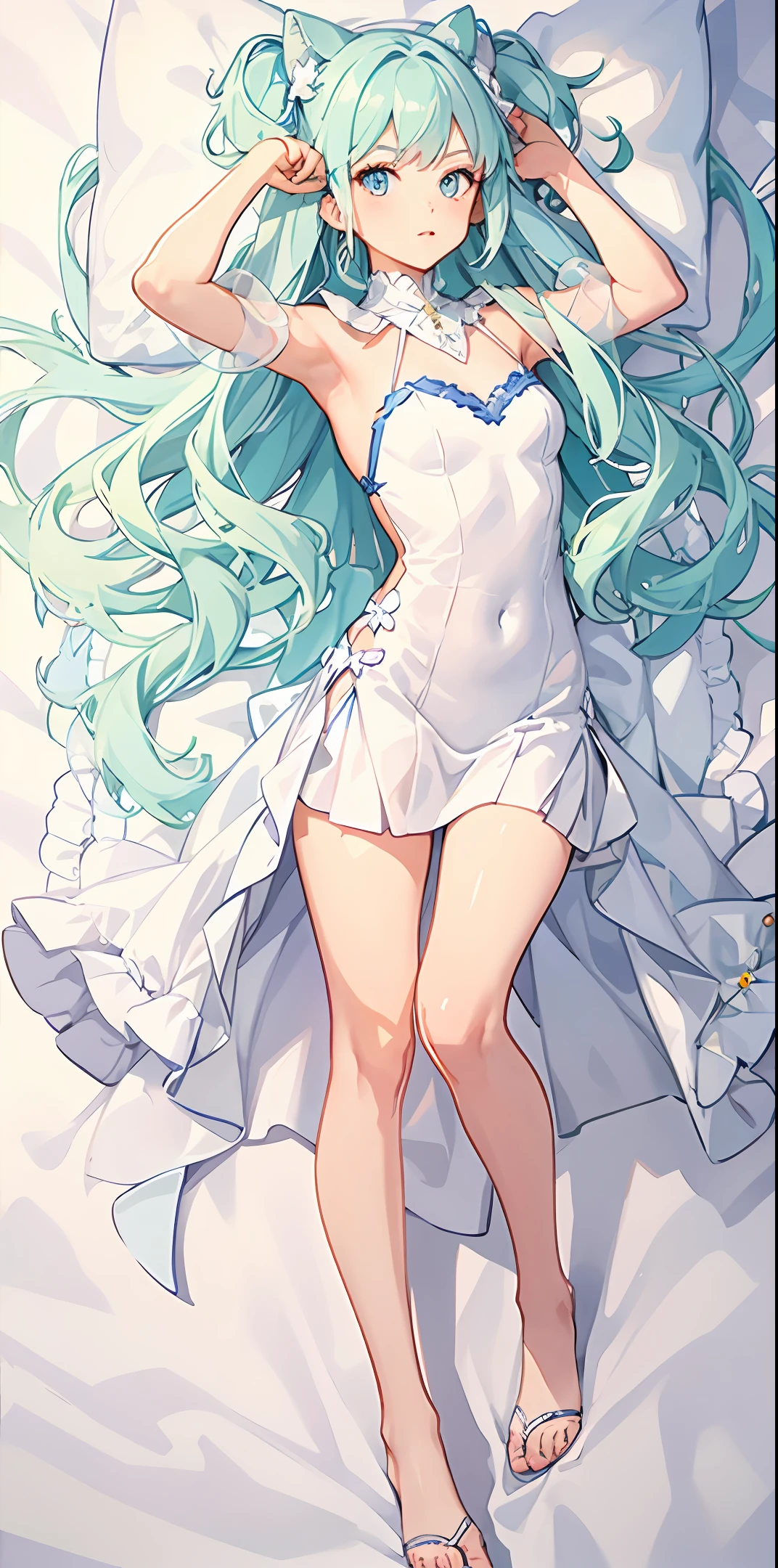 Two-dimensional white silk JK