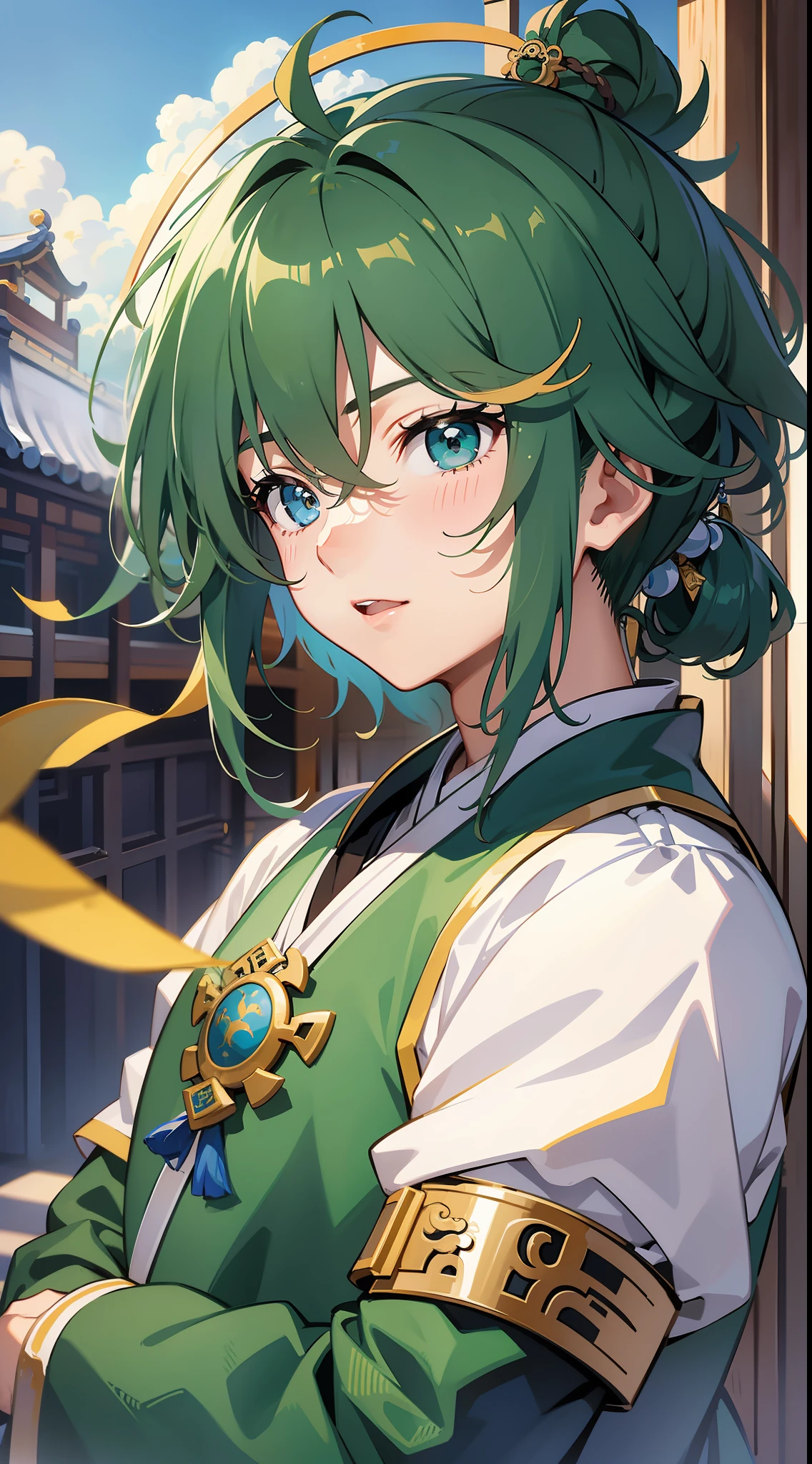 1 boy、Zhuge Liang、three kingdom、Liu Bei、zhangfei、guanyu