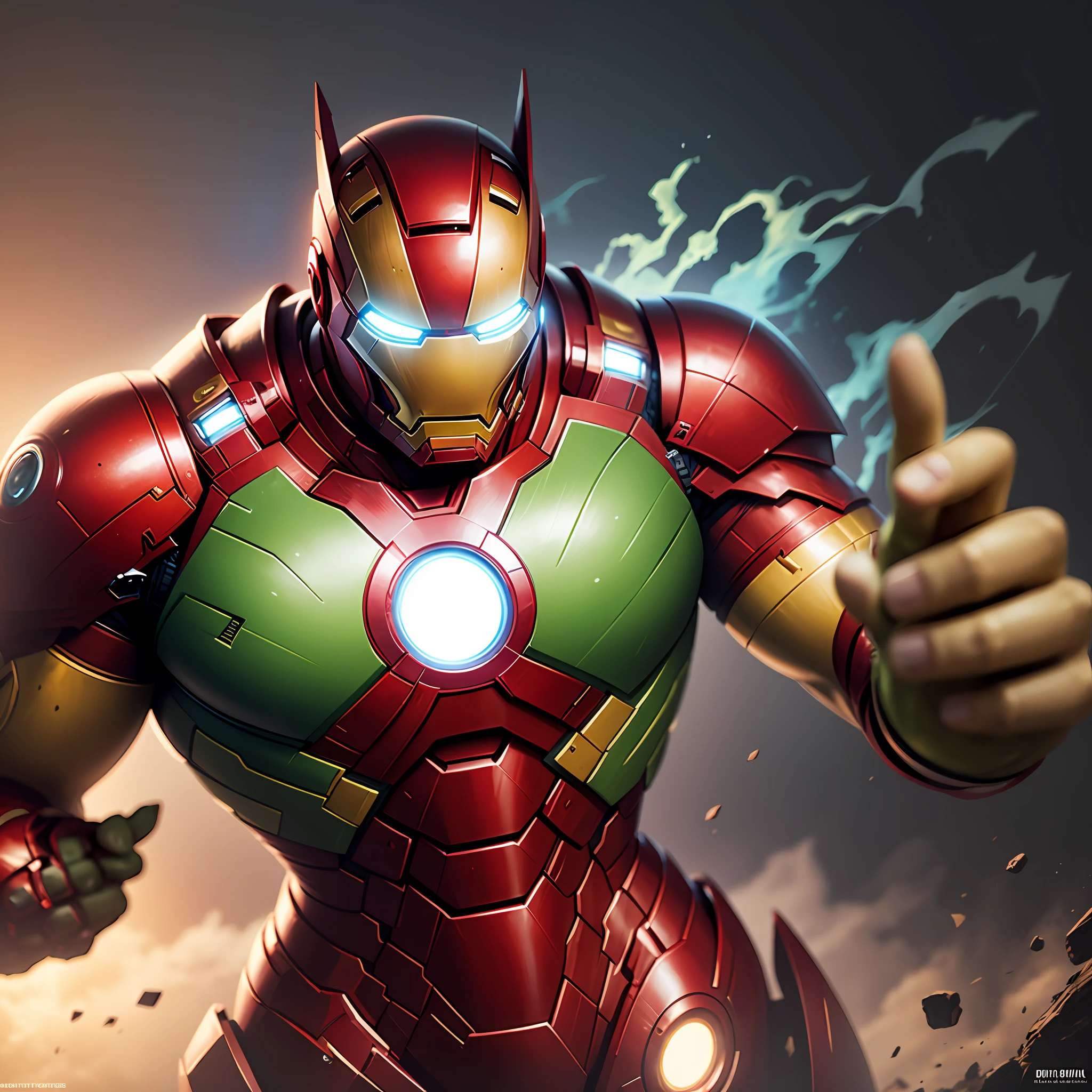 Iron man Hulk in one --auto