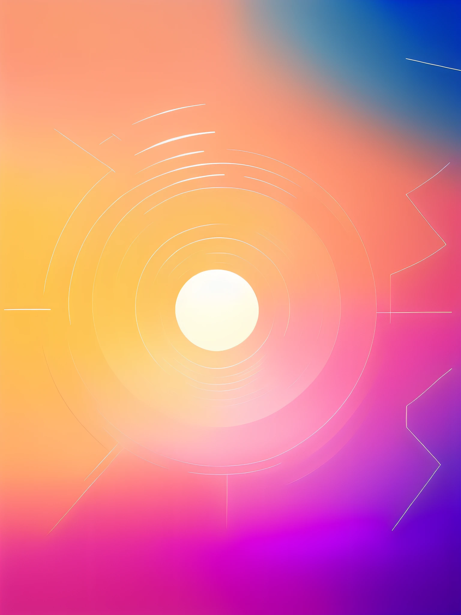 the good，Here are some more concise hint words，Can help you design minimalism、Warm background color，Use short video accounts for female users：

1. Warm gradient background，Blue is predominant
2. Simple geometry，Such as circles、triangles、Square, wait
3. intriguing patterns，Like a wave、As estrelas、Heart-shaped, wait
4. Warm pink tones、Orange colors、Yellow or red background
5. Simple icons、Symbols and emblems，Such as arrows、As estrelas、Heart-shaped, wait
6. Simple illustration of a character or animal，Such as cartoon characters or animals
7. subtletextures，Such as the point、Linear or watercolor textures