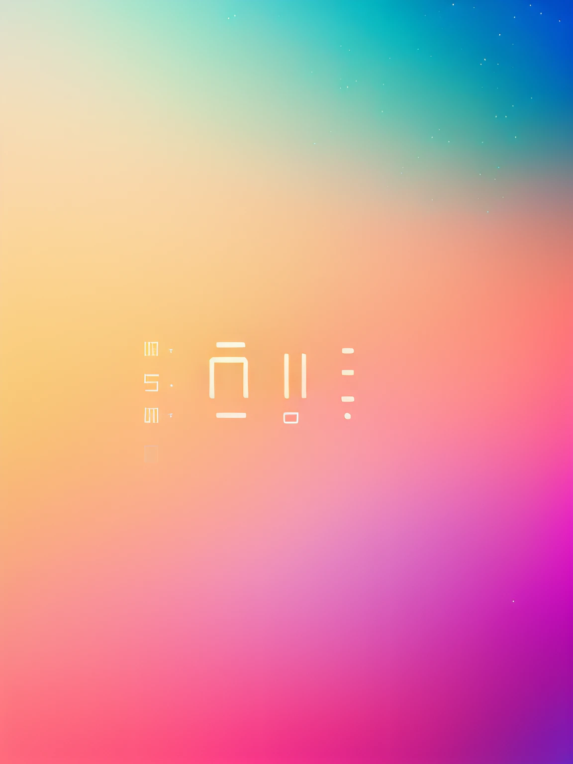 Close up with colored background with clock, pale gradients design, soft neon atmosphere, Beautiful jitter gradient, vibrant colors smooth gradients, Soft gradients, Simple gradients, matte colorful gradients, beautiful gradation, minimal background, gradients and soft light, blurry and dreamy illustration