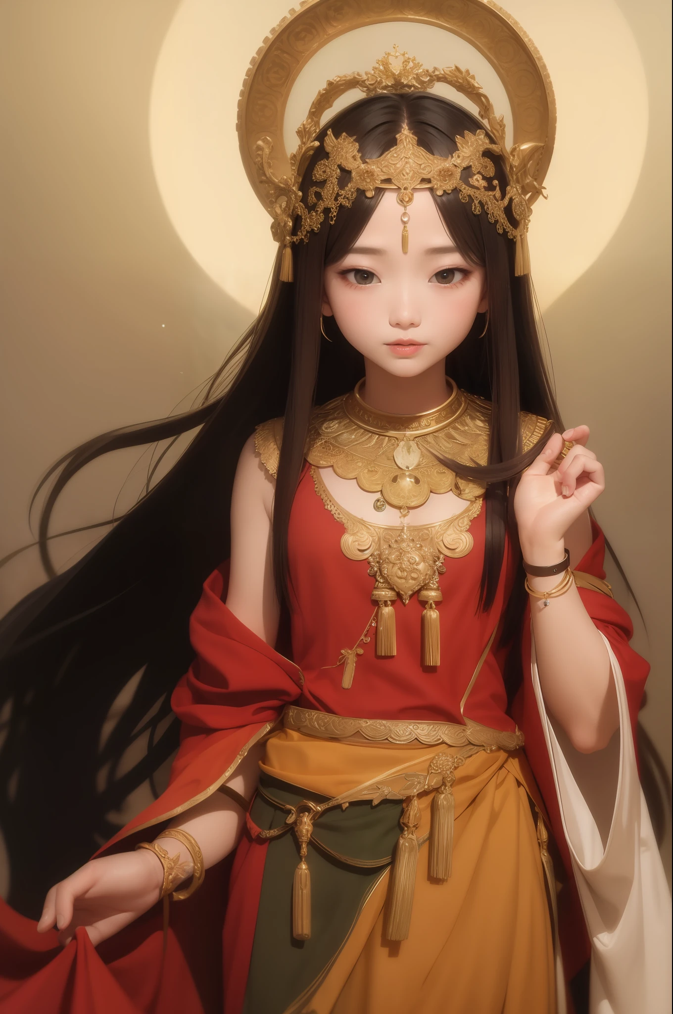 Venus embraces the sun god