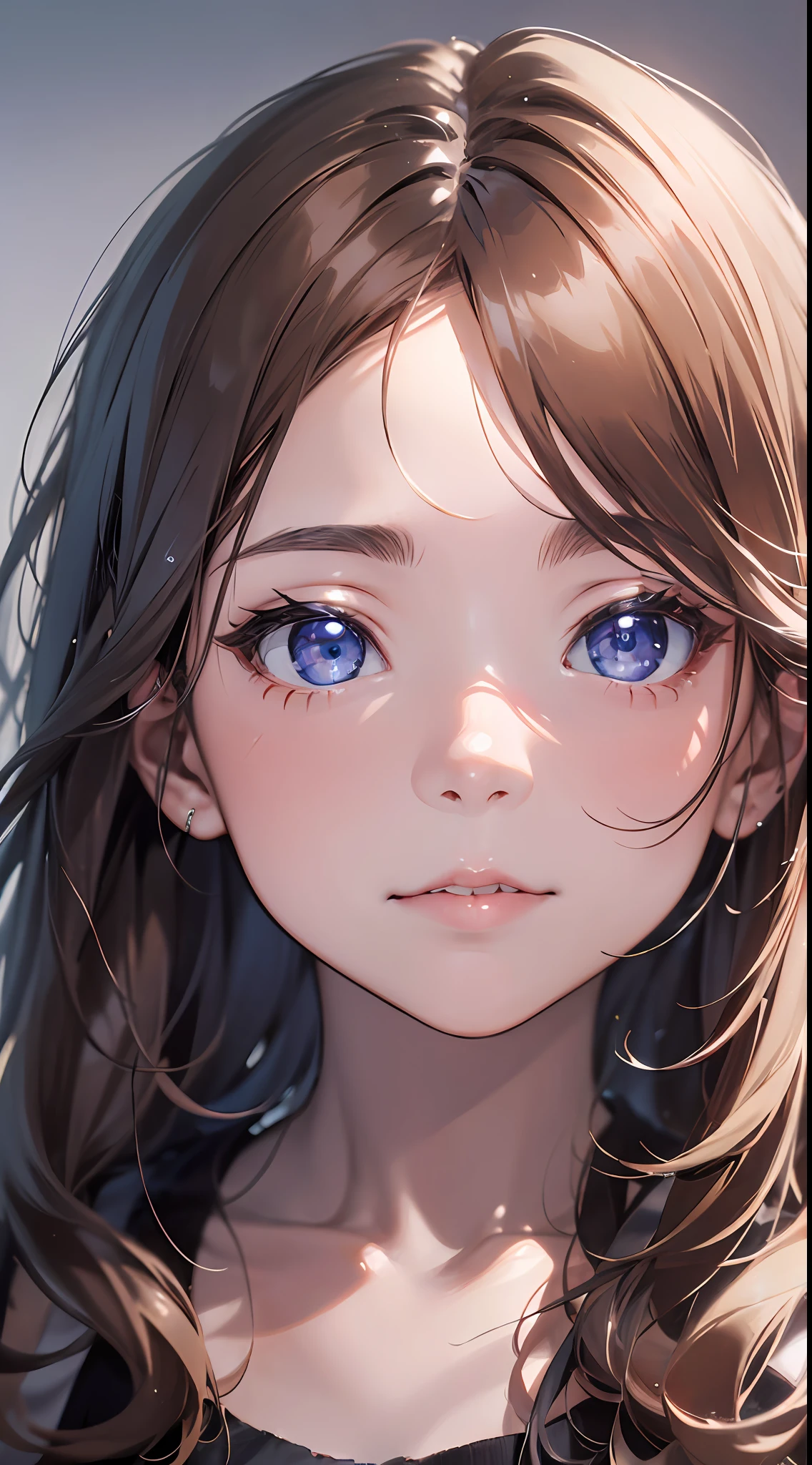 girl with masterpiece、hightquality、detaileds、Dense、depth、3D、16kwall-paper、hyper realstic、Detail Strong、The texture of the material changes and is realistic、Official Art、Portrait of a young girl、