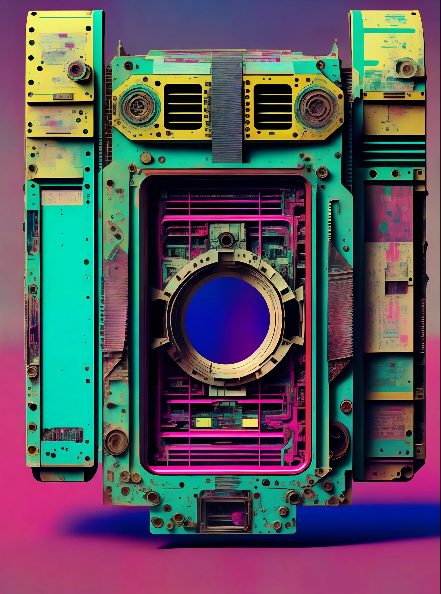 tape,cyber punk style,Breakage,The dimensions are 1920x1080,frontage,Front view,Cinematic lighting,Highly detailed,