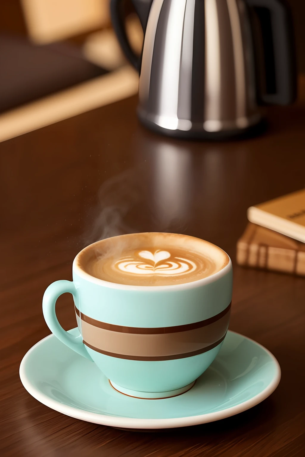 Uma xicara de cafe bem quente