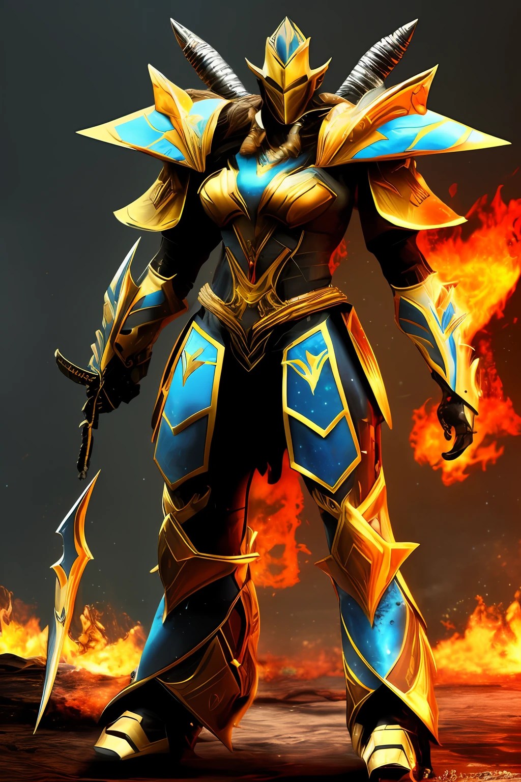 Mecha Female Warrior Scorpion King