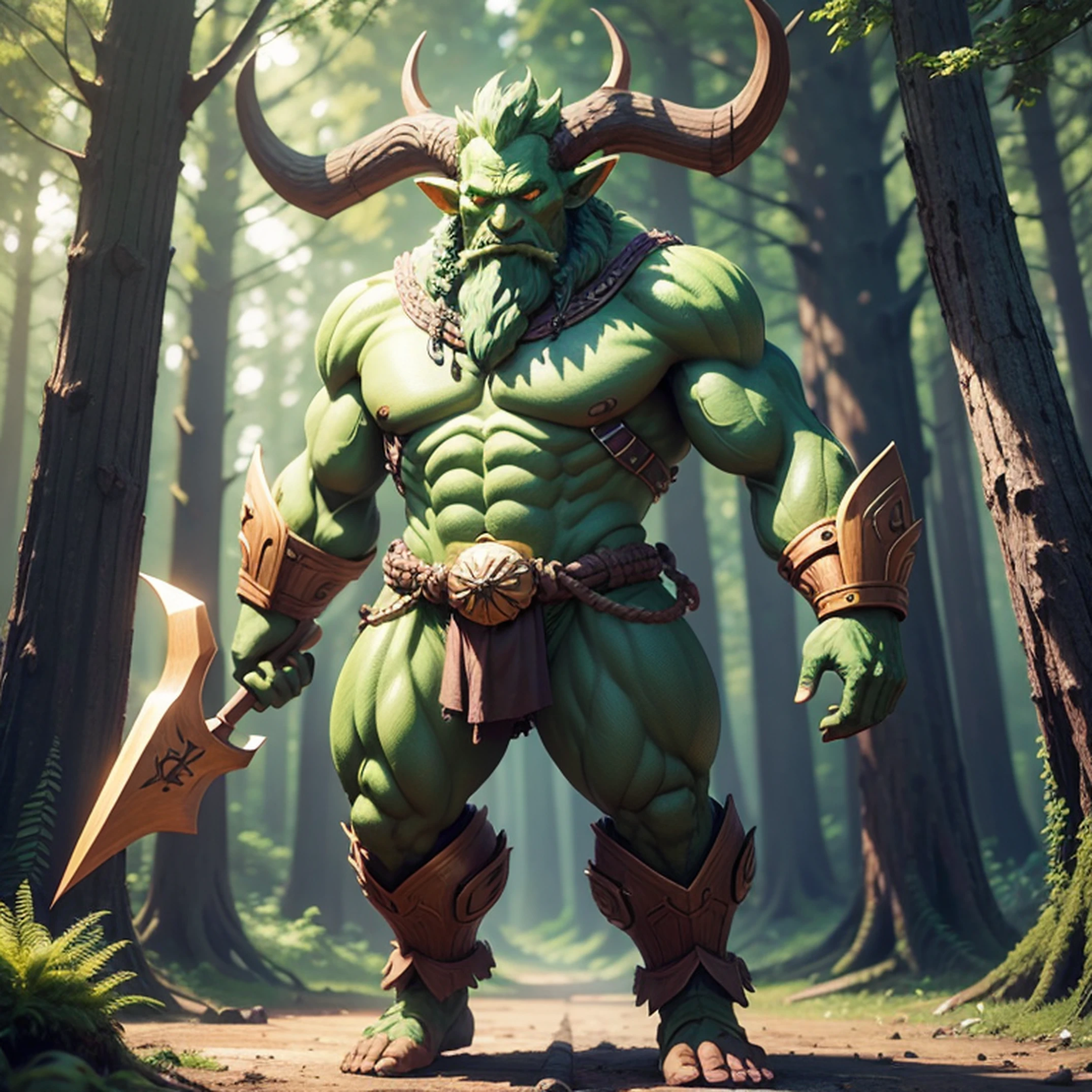 full body,Giant Tree Man, Tree Man, Guardian, tall and strong, with a sturdy body and wooden horns,
3drender,ZBrush, cute animestyle, OctaneRender,
bright light,intricate ornateanime cgi style,full body,
8K,best 6 quality --niji 5 --style expressive --ar 9:16 --s 750 --auto