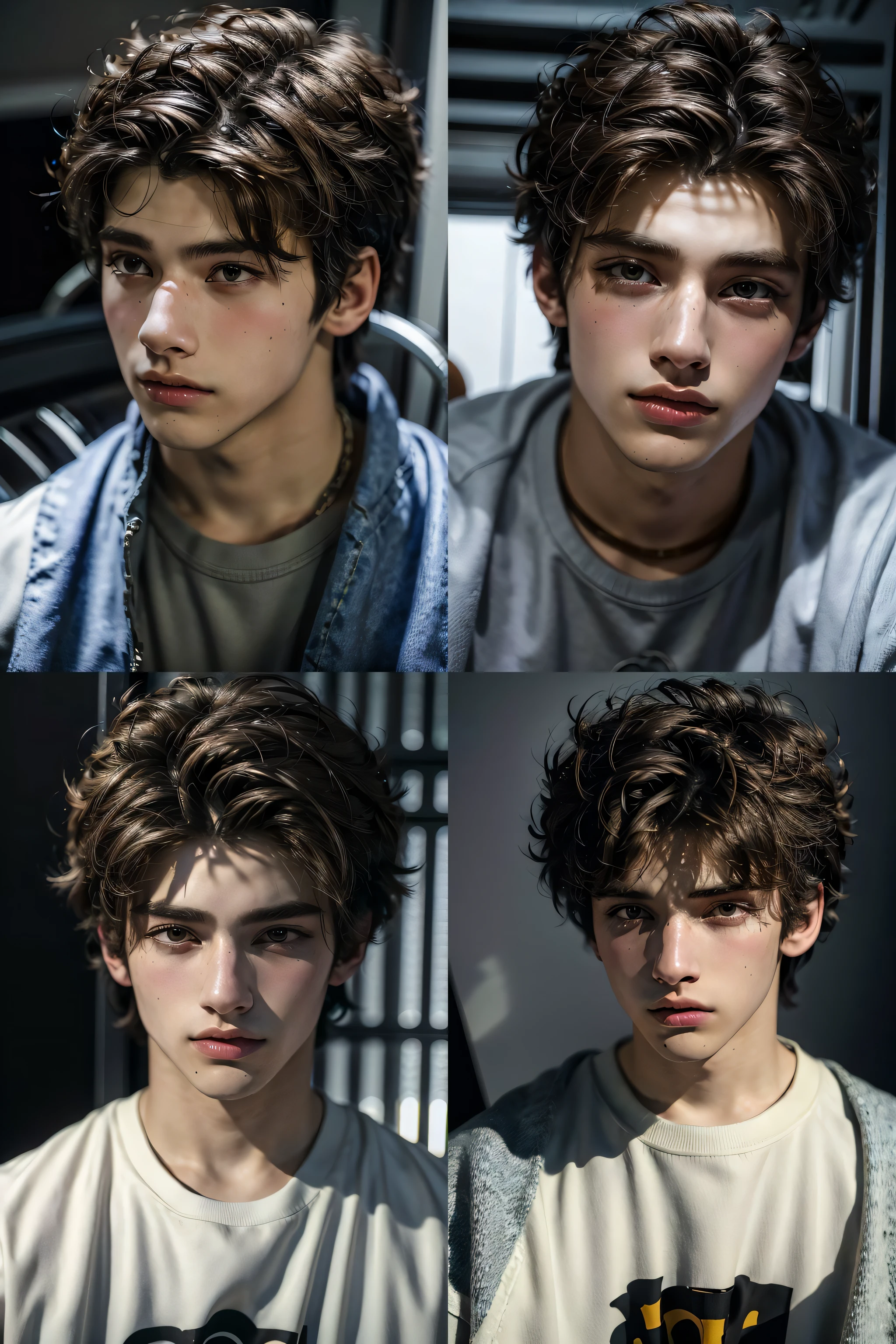 (masterpiece:1.3),(best quality:1.2),8k,absurdres,(extremely detailed:1.3),highestres,(1boy:1.2),portrait,
,shirt, short hair,