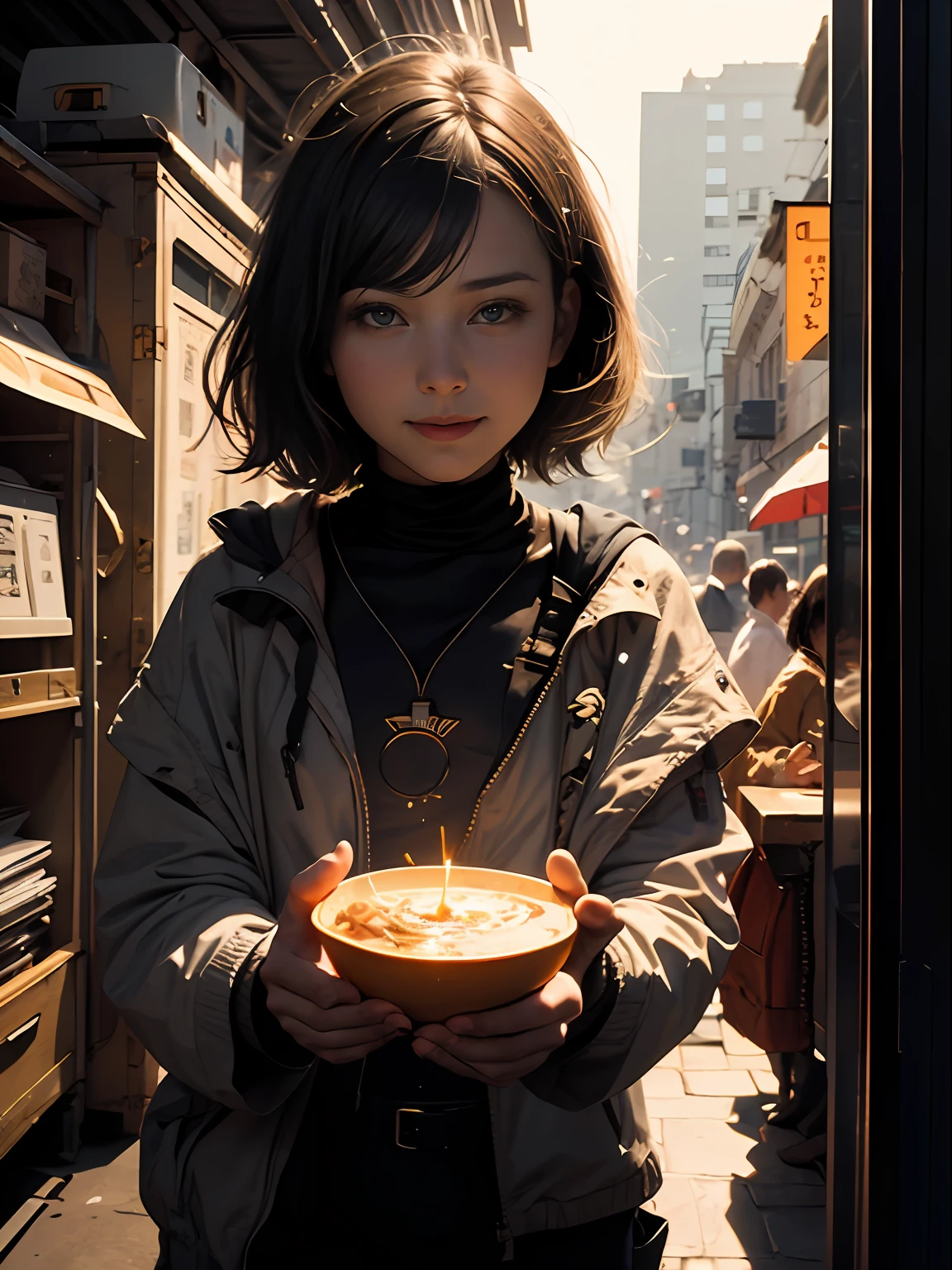 nffsw , Steve Jobs ,Character ,cute little, Third class、lovely, Deviant Art, artstation on trending, Digital Art, detaileds, Cute, Real, humanoide, Character, Petite,Cinematic Show ,Cinematic lights,Steve Jobs,Looks happy