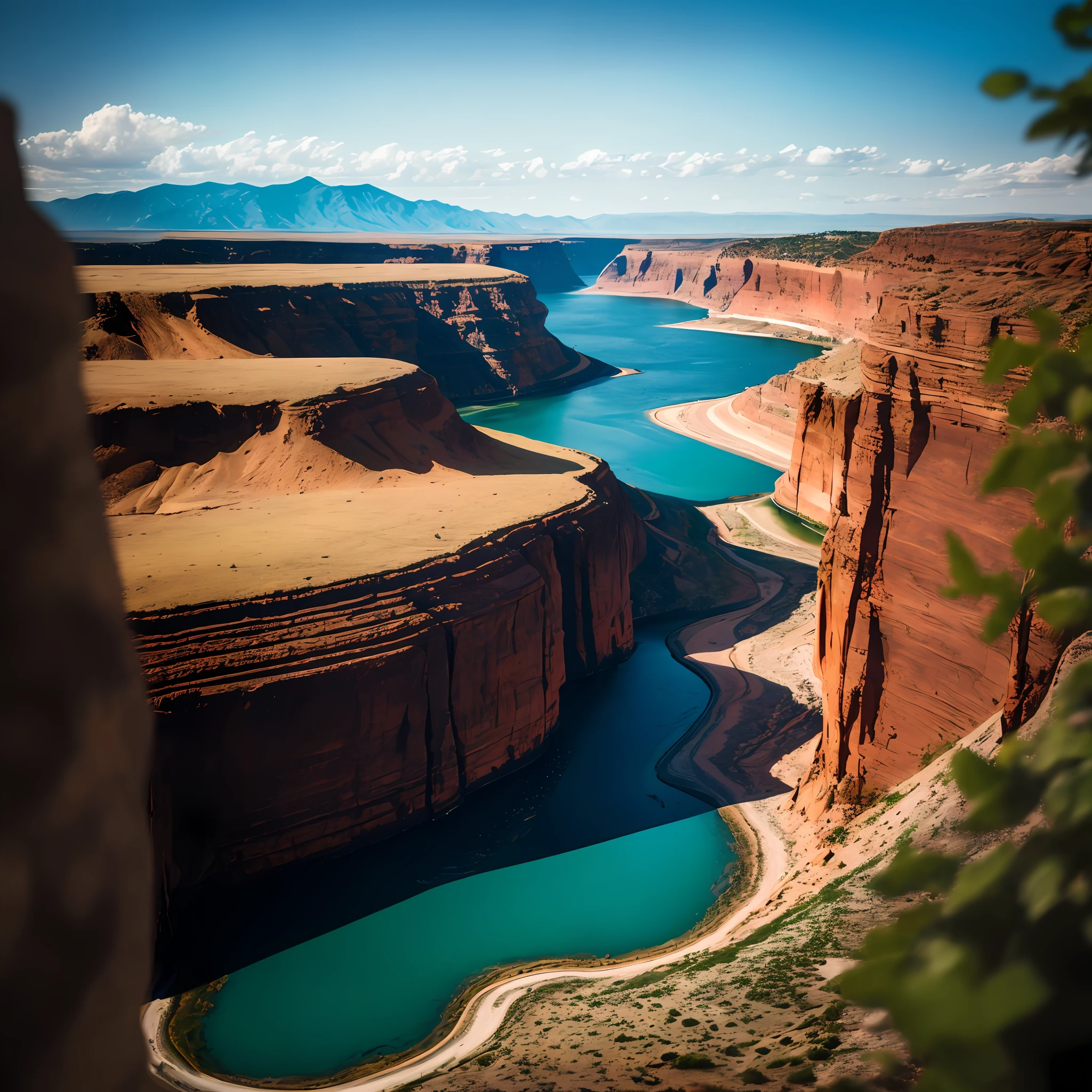 RAW photo of a landscape, small details, photorealistic, ultra-realistic photo, 8k uhd, dslr, soft lighting, high quality, film grain, Fujifilm XT3, (masterpiece)