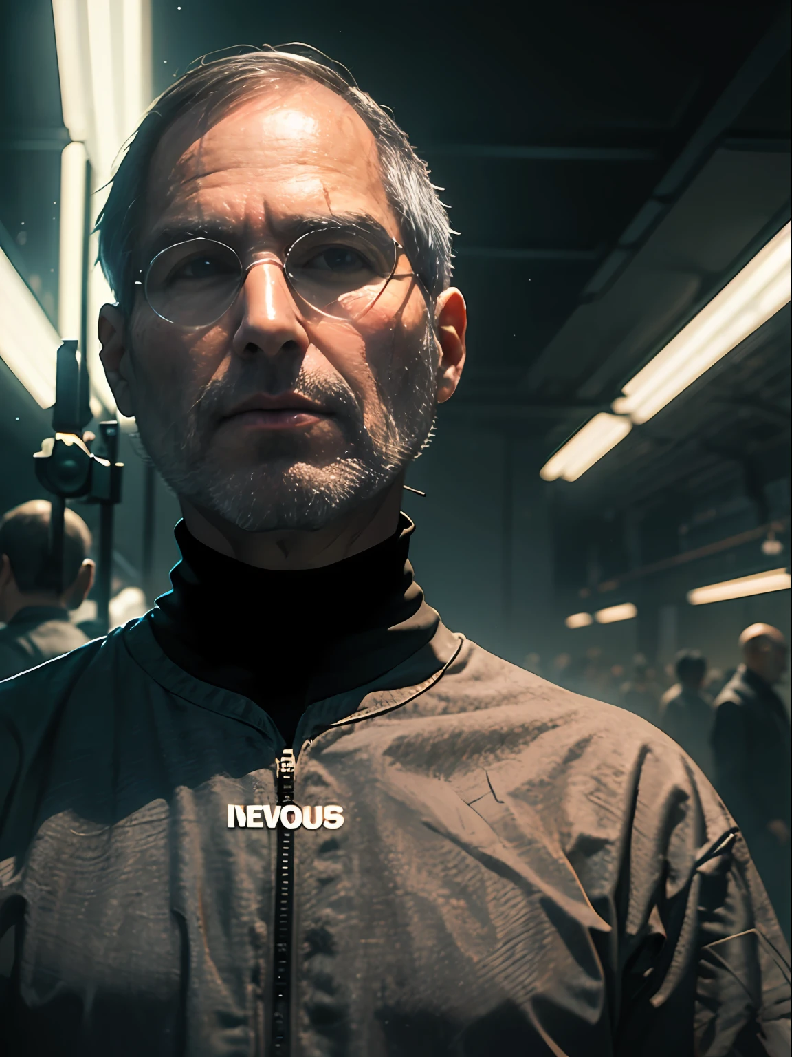 nffsw , Steve Jobs , Deviant Art, artstation on trending, Digital Art, detaileds, humanoide, Cinematic Show ,Cinematic lights, Steve Jobs,