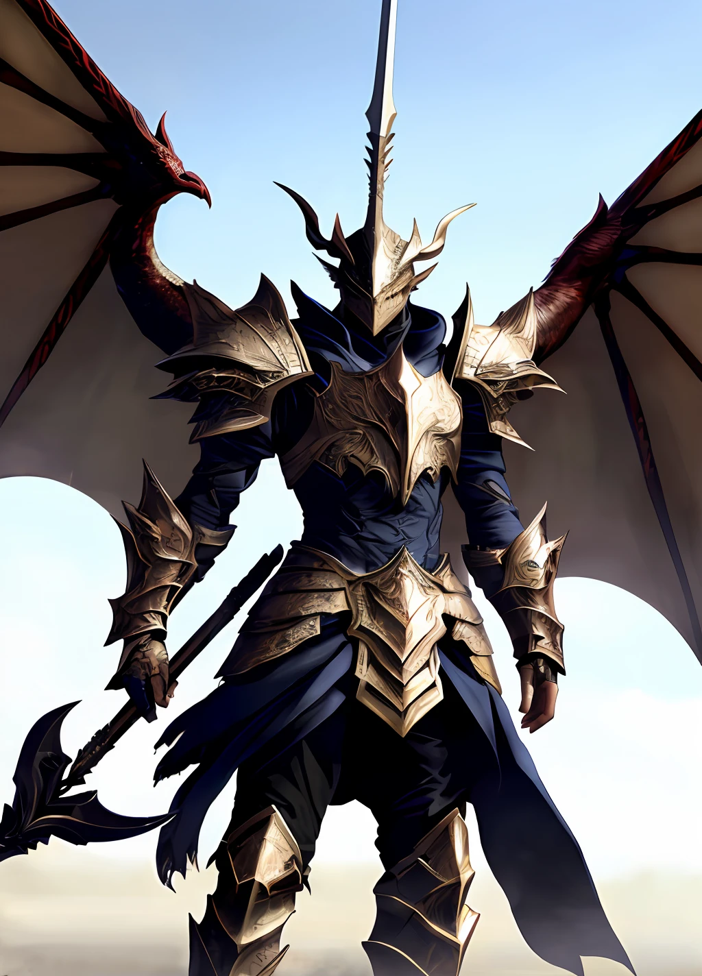 Bahamut、jpn、s Armor、spear