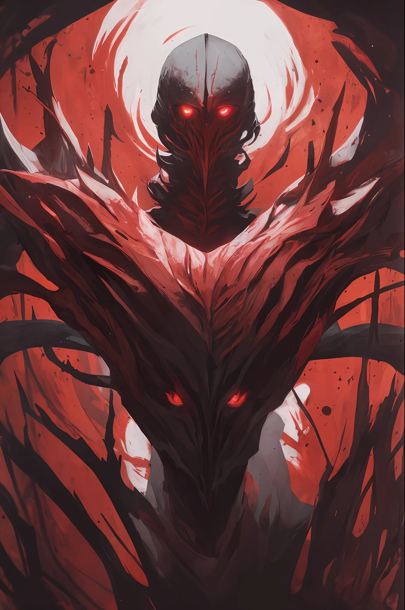 masterpiece, best quality, high quality,(a dark shapeless creature with a dark red glow and red eyes and surrounded by darkness:1.2), (darkness:1.2), abstraction, abyssopelagic, award winning photography, Depth of Field, HDR, extremely detailed, trending on artstation, trending on CGsociety, Intricate, High Detail,