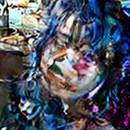 1 girl, Eula lawrance from game genshin impact, blue hair, realistic, ultra detail