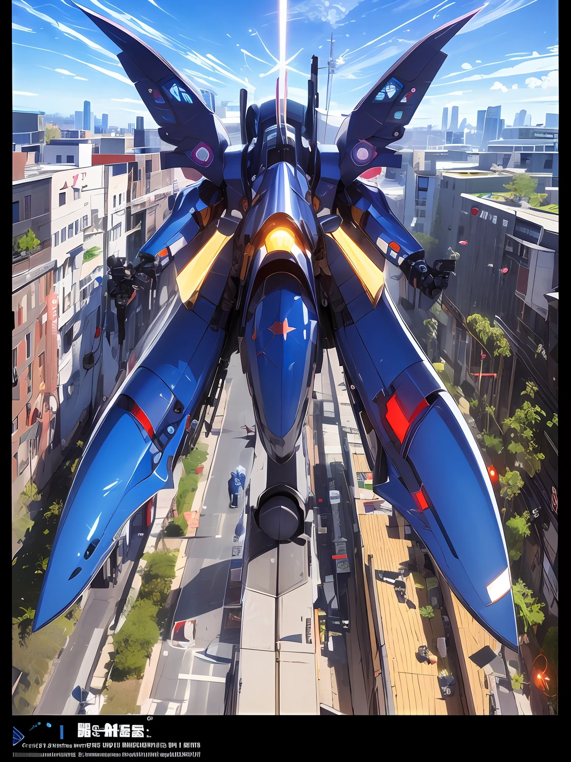 Fighters、Variable wing、cockpit、near future、Full deformation、Super Robot、funnel、super powers、Giant laser、Faraway view、In the street、high-detail、8K