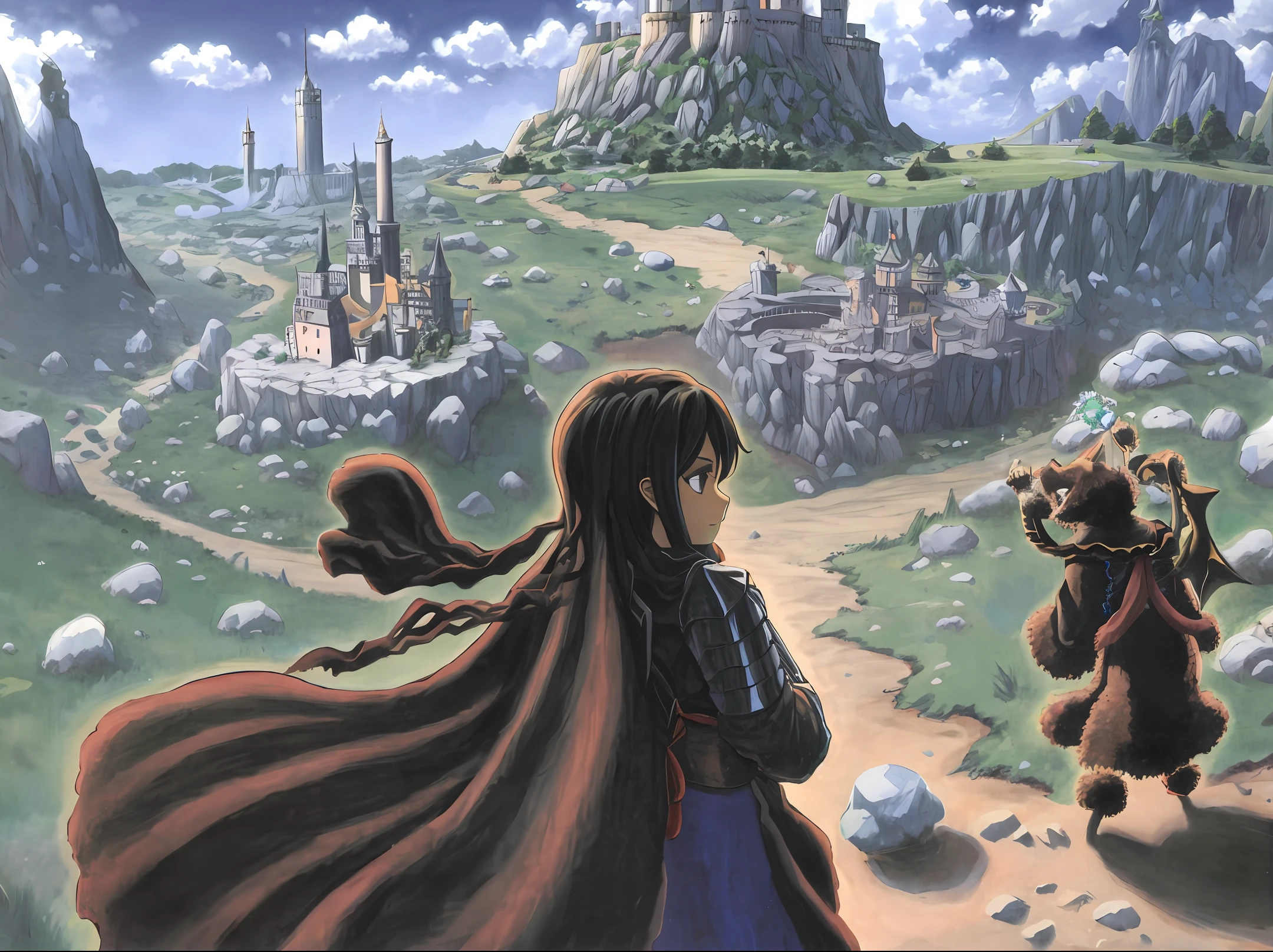 Black Castle,Oyuki,The demons,plateau
