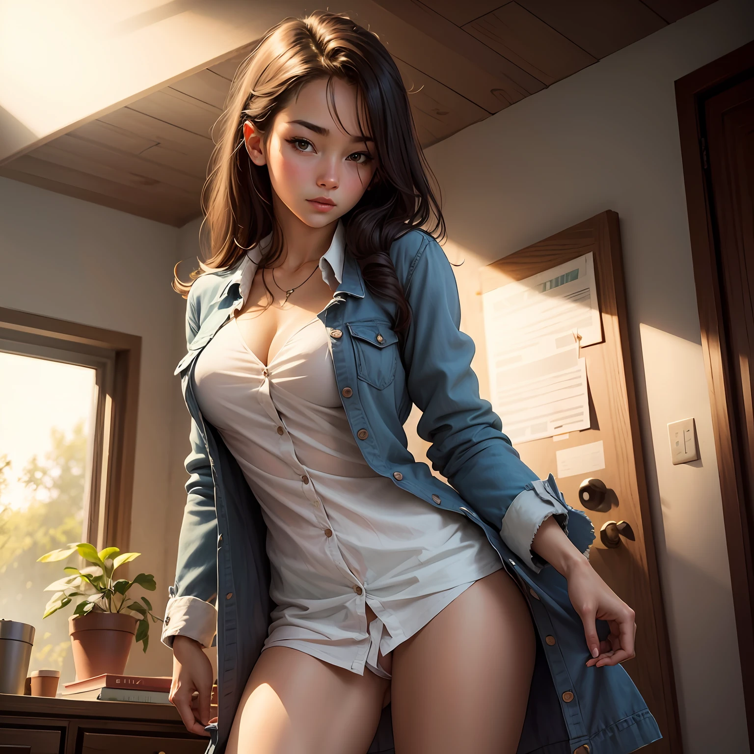 No panties,Raised sexy --auto
