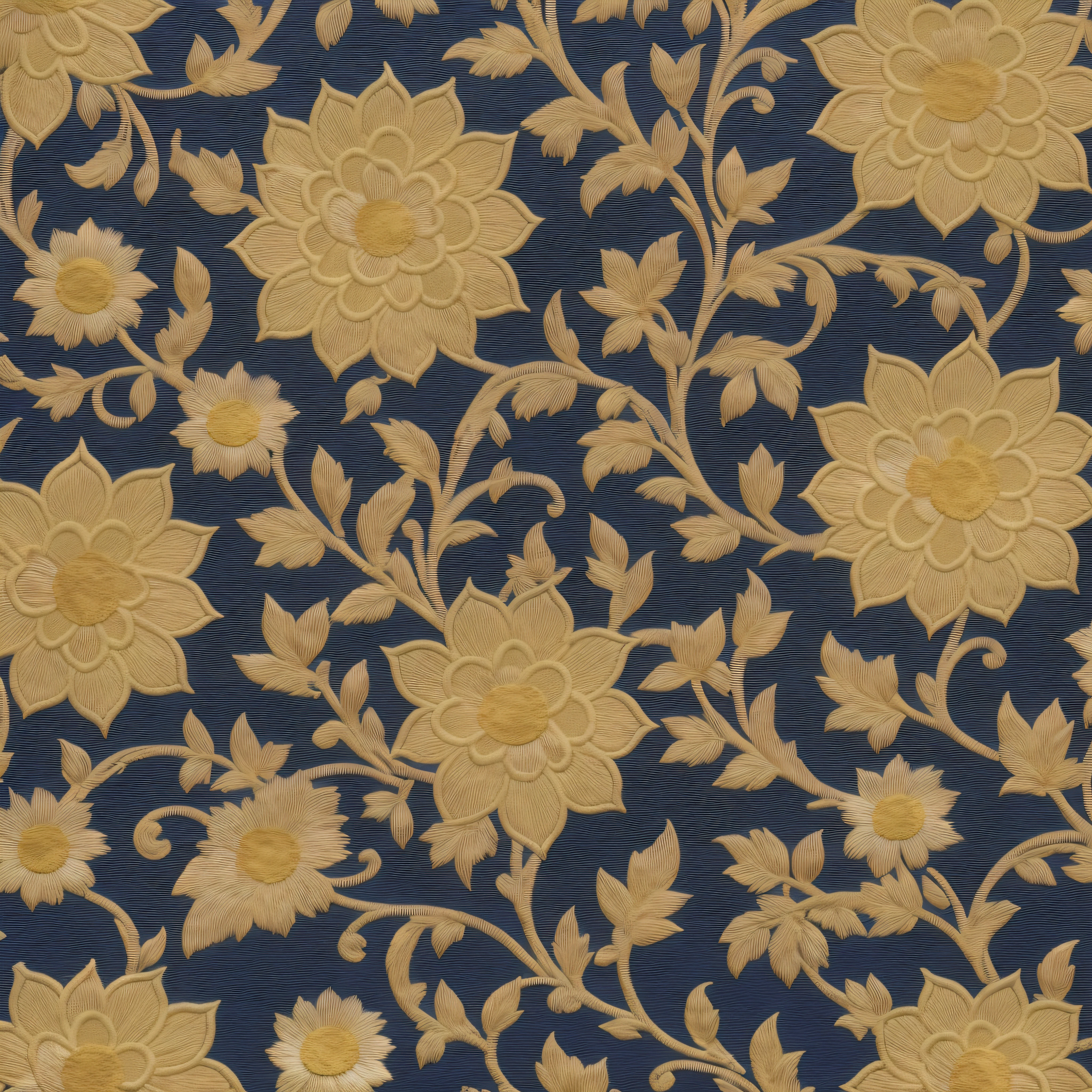 quaint、Luxury Wallpapers、Dark blue fabric、golden colored、symmetry、bilaterally symmetrical、Pronounced shades、超A high resolution、An ultra-high picture quality、Ultra-high-grade pattern、A little three-dimensional、Ultra-realistic texture、superclass、Supranational、Super national treasure、Feeling of dignity、religion、Clair、highest grade、Delicate、Craftsmanship、It features a simple、a gorgeous、royalty、the royal palace、The card、dynasty、a bird