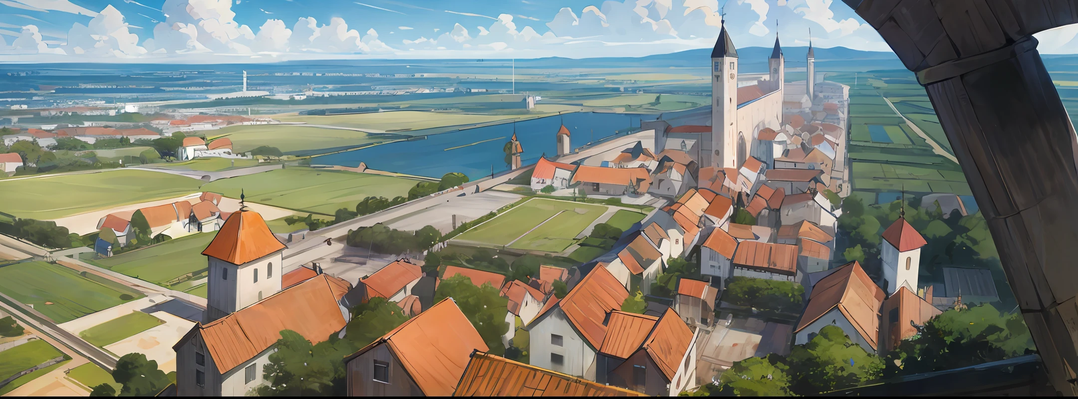Commercial city in the Middle Ages, controle da mente
