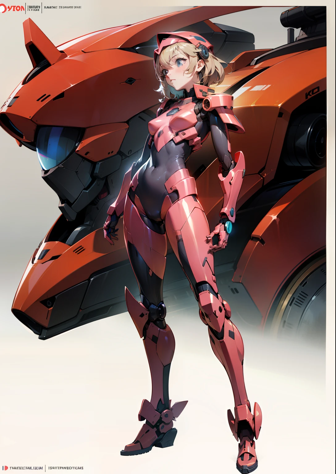 Octane Rendering,full view,8k --niji 5, (best quality, masterpiece, ultra-realistic), sleek robotic helmet head, head and face covered with helmet, (head to toe full body image), 1girls, solo, (Bubblegum Crisis style body armor: 2.0), (Knight Saber body armor), female shape, robotic exoskeleton, sleek design, futuristic, late 90's anime style, smooth lines, powered exoskeleton, extremely stylized, deviant art, masterpiece, highly detailed, tokyo cyberpunk style, futuristic, small breasts, entire body image, full body shot, Bubblegum Crash anime,