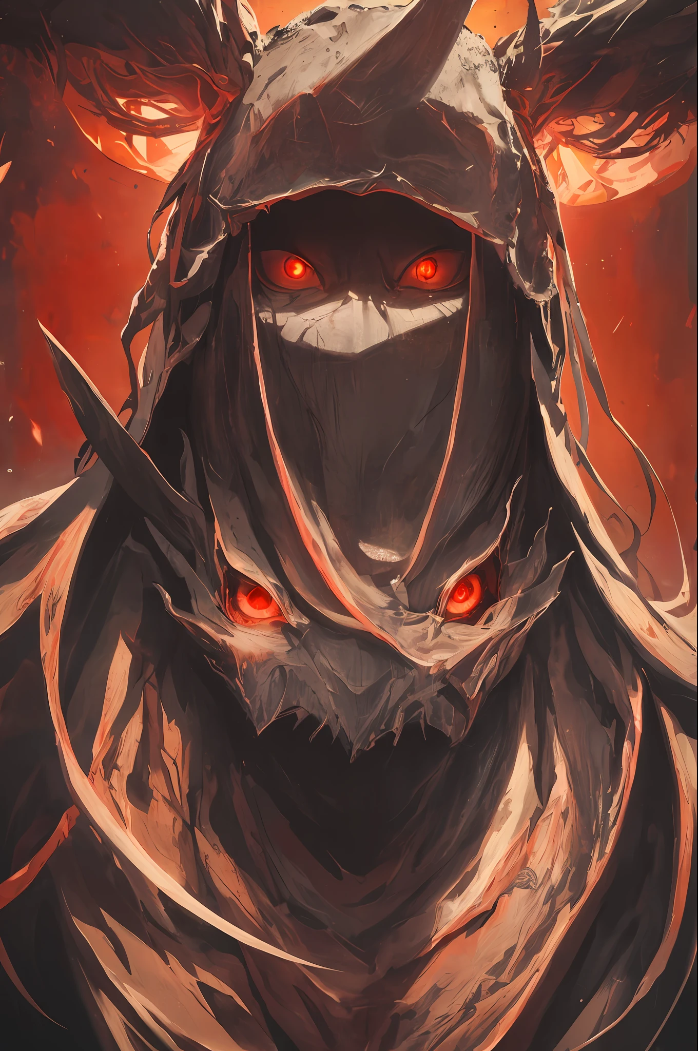 masterpiece, best quality, high quality,(a dark shapeless creature with a dark red glow and red eyes and surrounded by darkness:1.2), (darkness:1.2), abstraction, abyssopelagic, award winning photography, Depth of Field, HDR, extremely detailed, trending on artstation, trending on CGsociety, Intricate, High Detail,