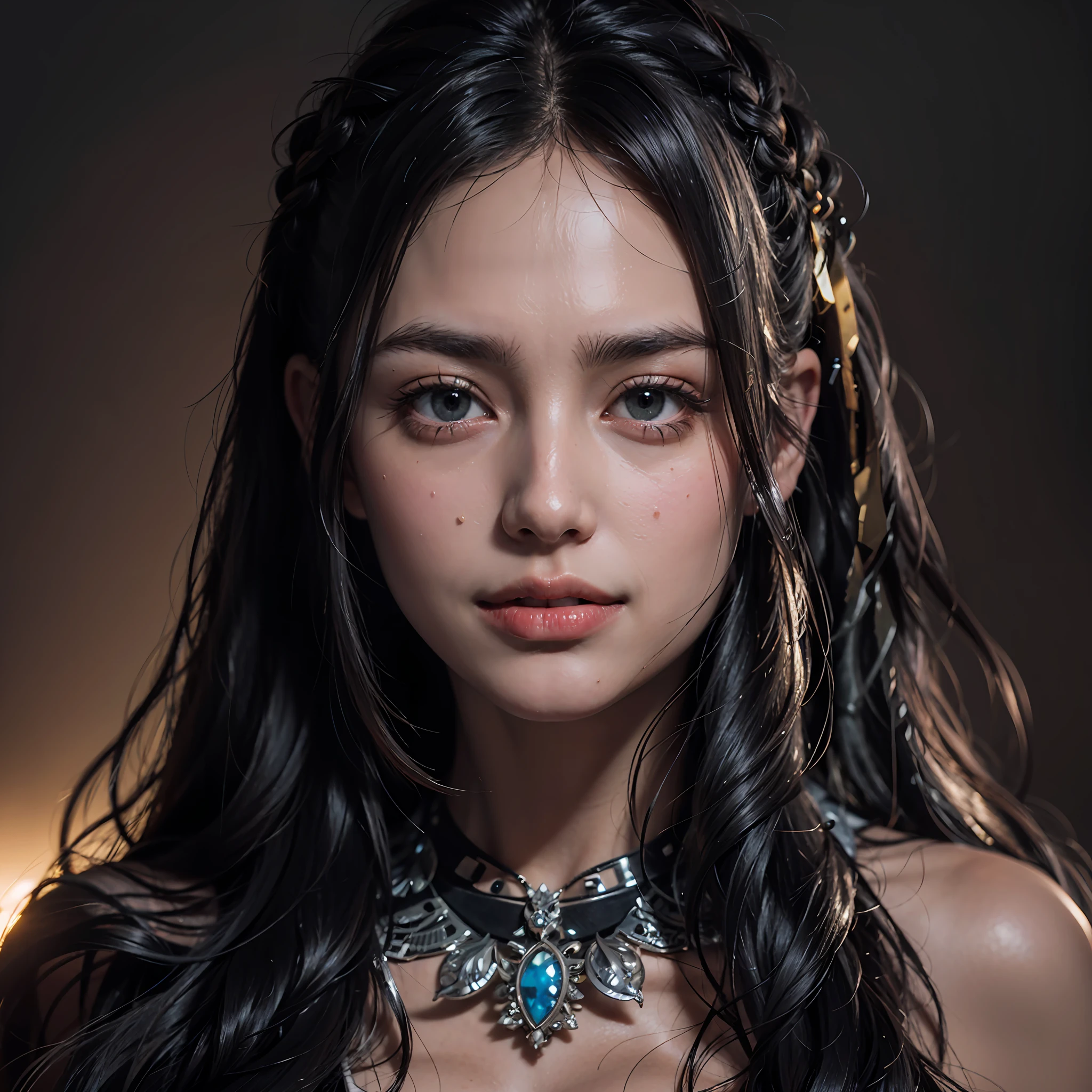 top-quality, masterpiece, photographrealistic, intricate detailes, Raw foto, Photon Rendering, octan render, absurderes, ultra-detailliert, A detailed face, Detailed skin, 50 years old、femele、Raw skin、Raw foto、zoomout、Tops that hide all the skin、