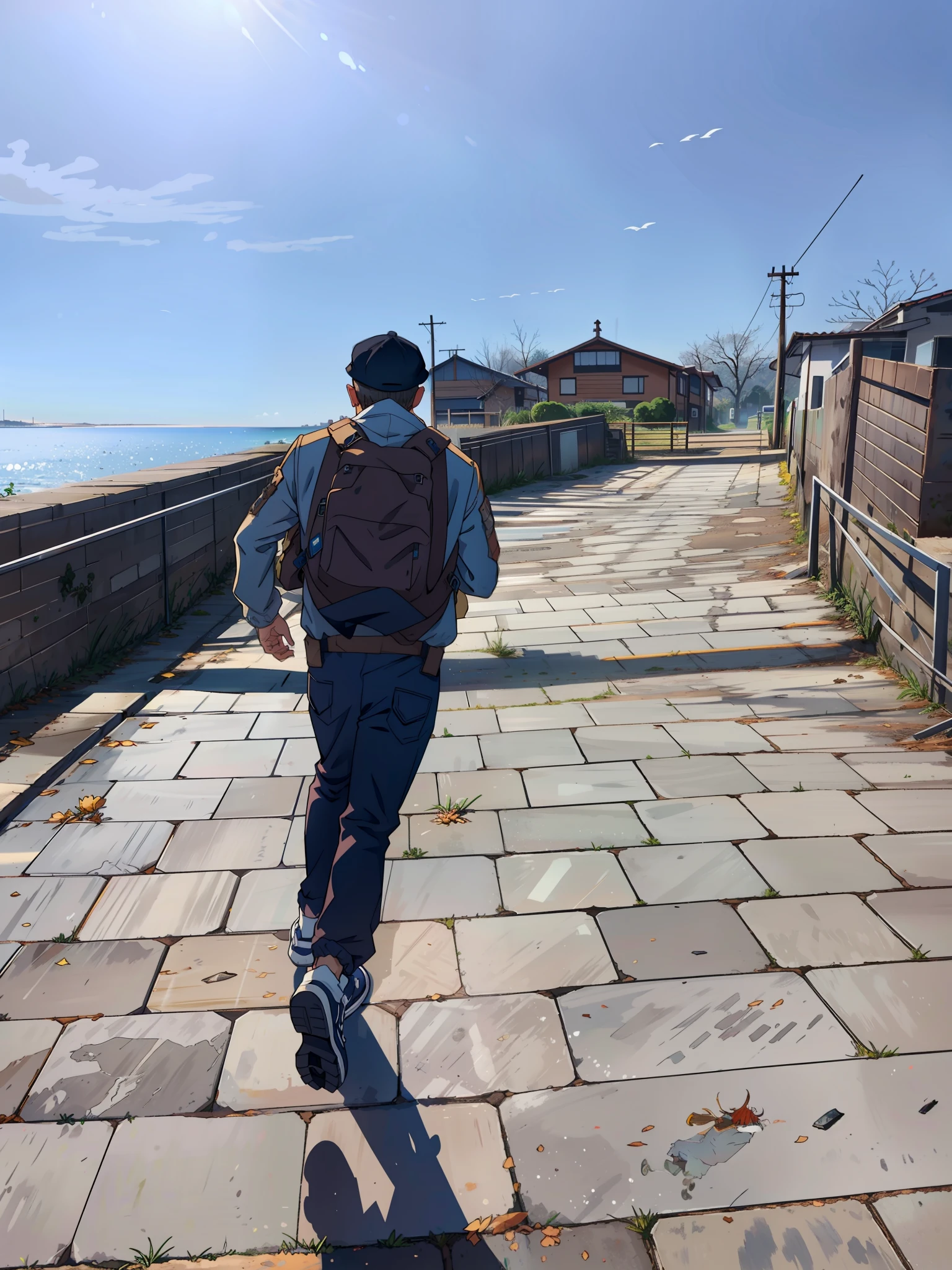 schoolboy,run