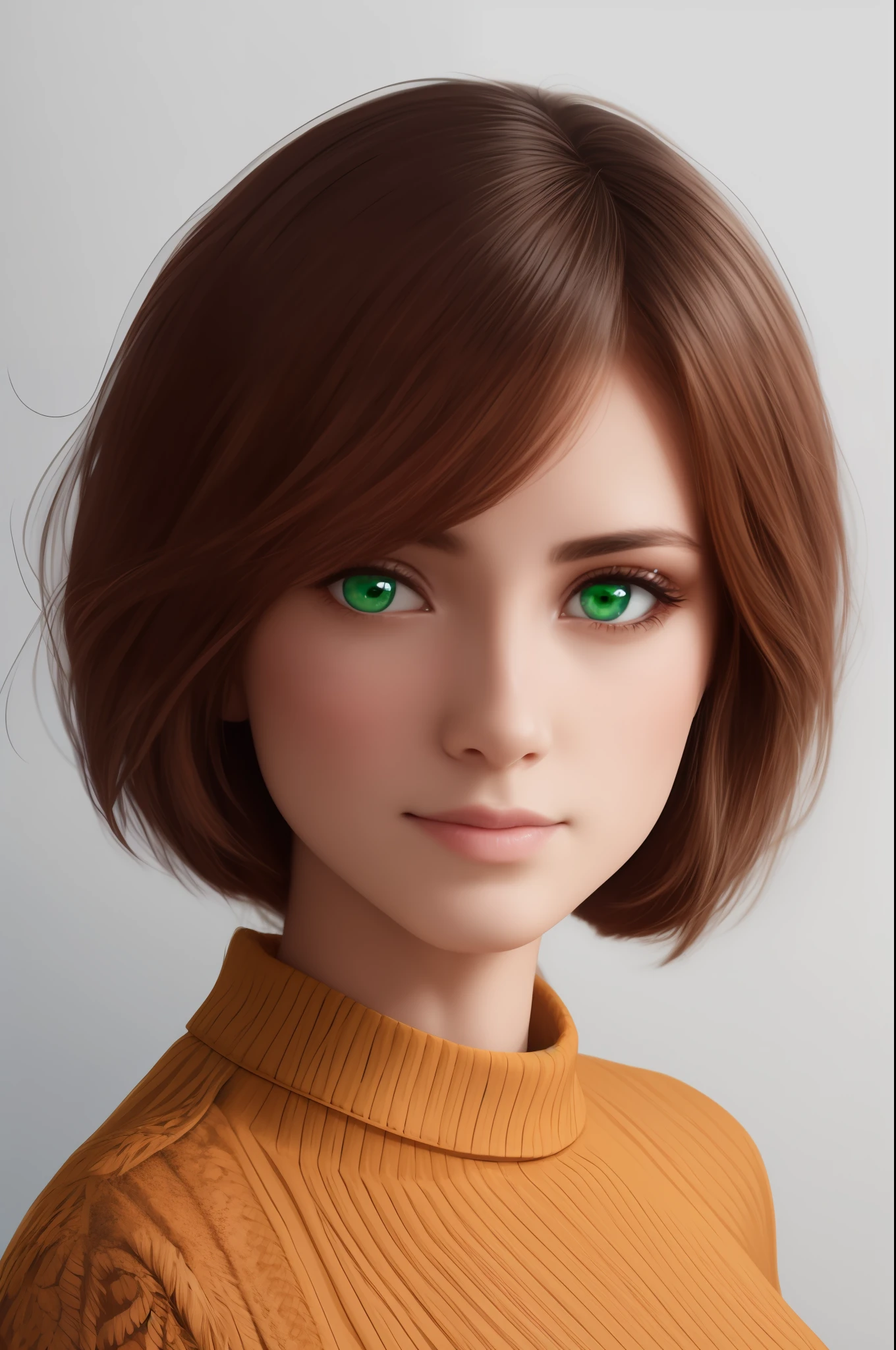 Olhos verdes castanho