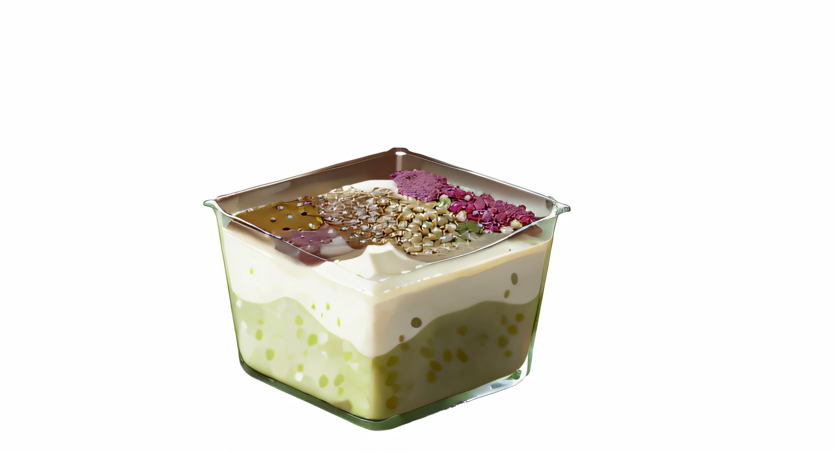Background plus mung beans,