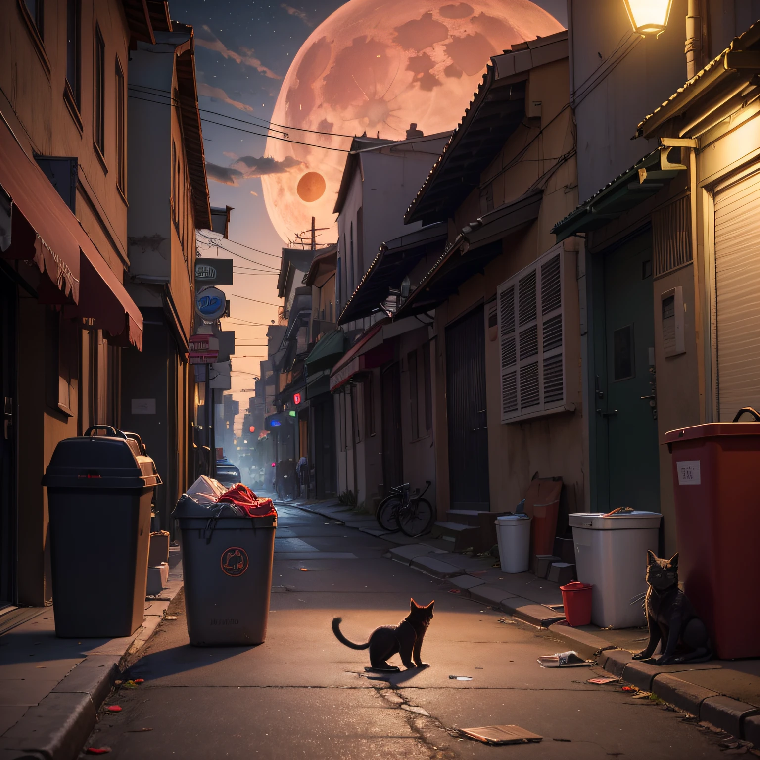 A cat's tail