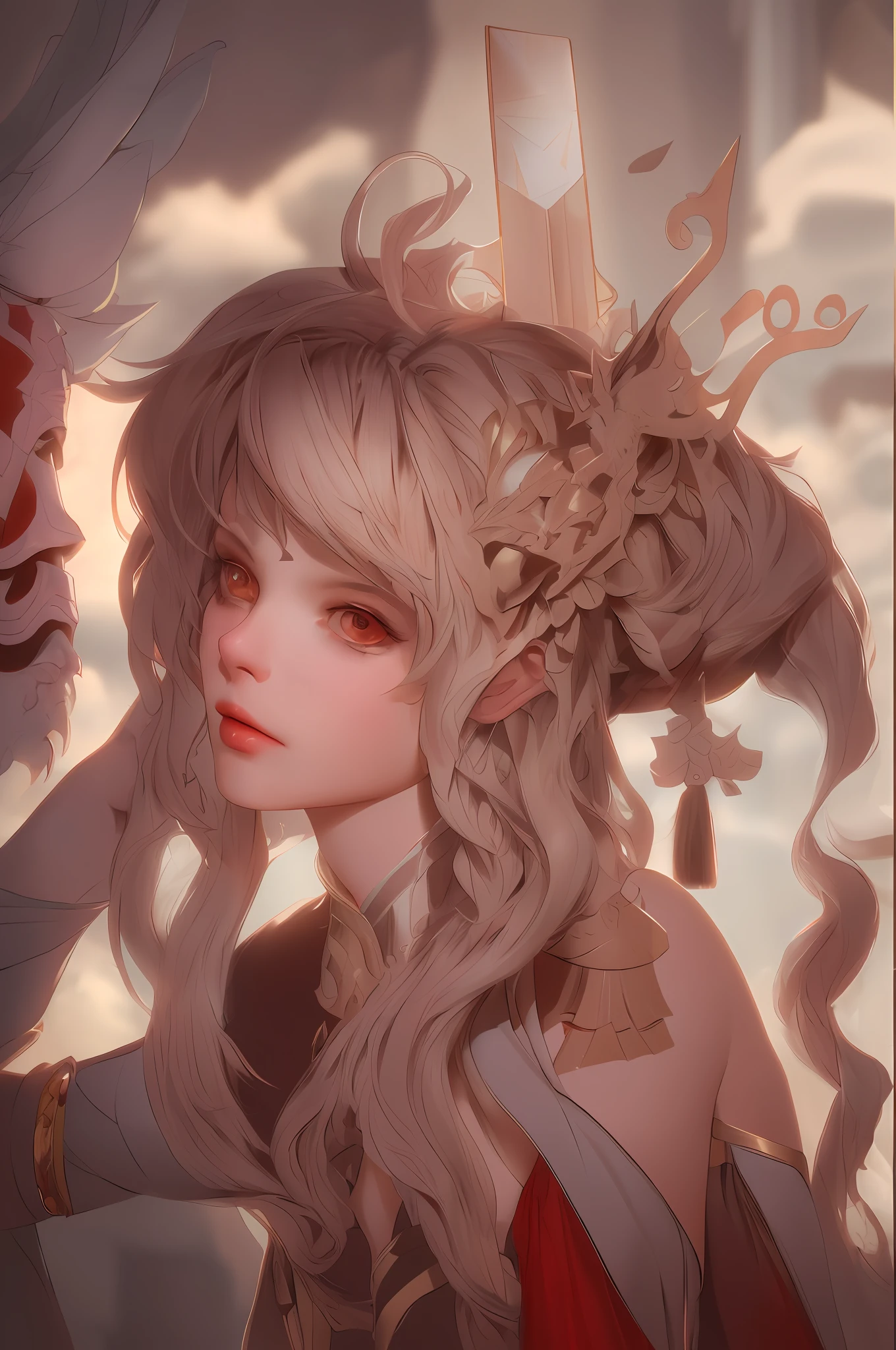 drawing of a girl with a dragon head and a bird on her shoulder,((Best quality)), ((masterpiece)), (detailed:1.4), 3D, an image of a beautiful female,HDR (High Dynamic Range),Ray Tracing,NVIDIA RTX,Super-Resolution,Unreal 5,Subsurface scattering,PBR Texturing,Post-processing,Anisotropic Filtering,Depth-of-field,Maximum clarity and sharpness,Multi-layered textures,Albedo and Specular maps,Surface shading,Accurate simulation of light-material interaction,Perfect proportions,Octane Render,Two-tone lighting,Wide aperture,Low ISO,White balance,Rule of thirds,8K RAW,