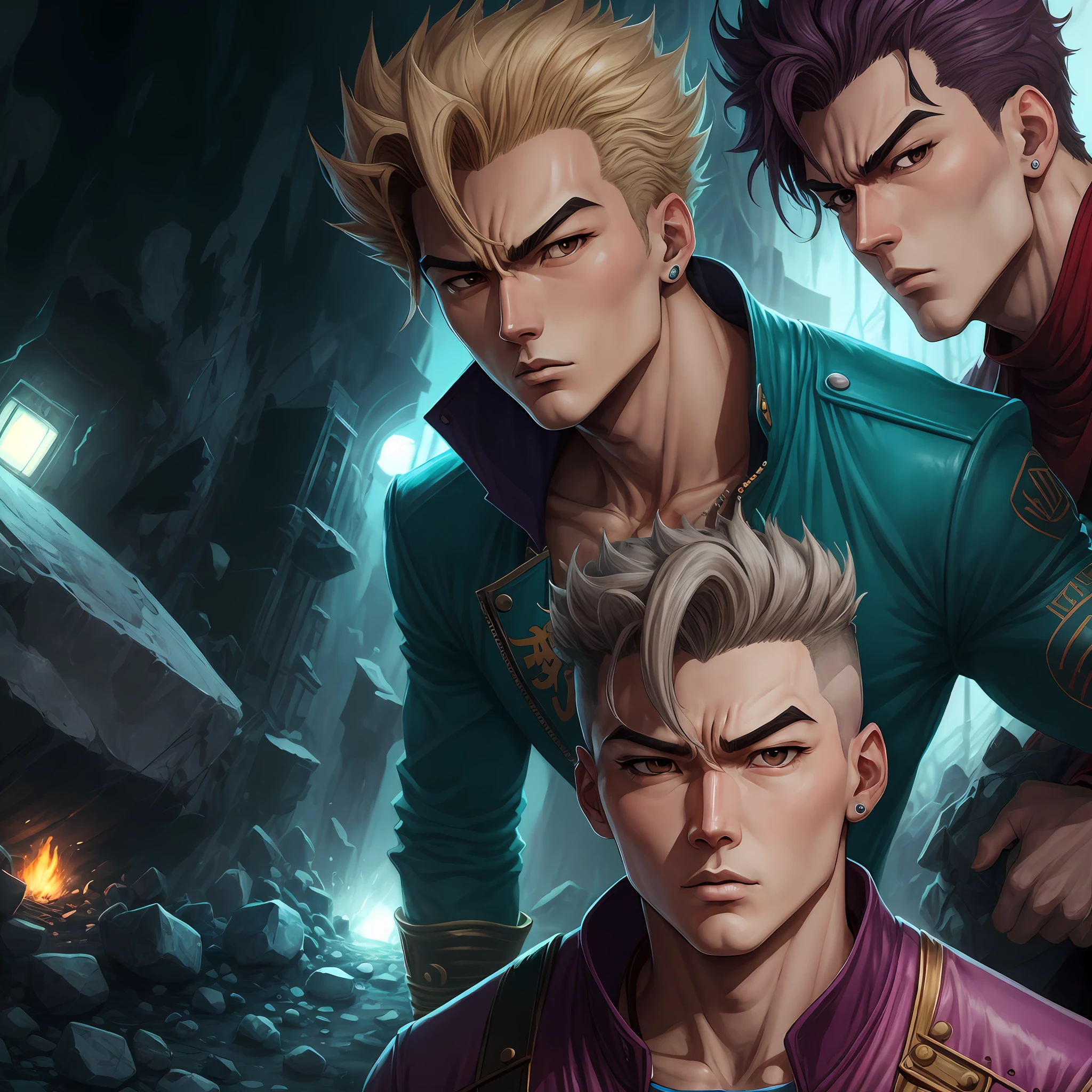 Koichi, JoJo, parody, humor, Remember Me, YouTube, Bizarnaya notch, schoolchild, low, grizzled, JoJo's Amazing Adventures, An indestructible diamond, --auto