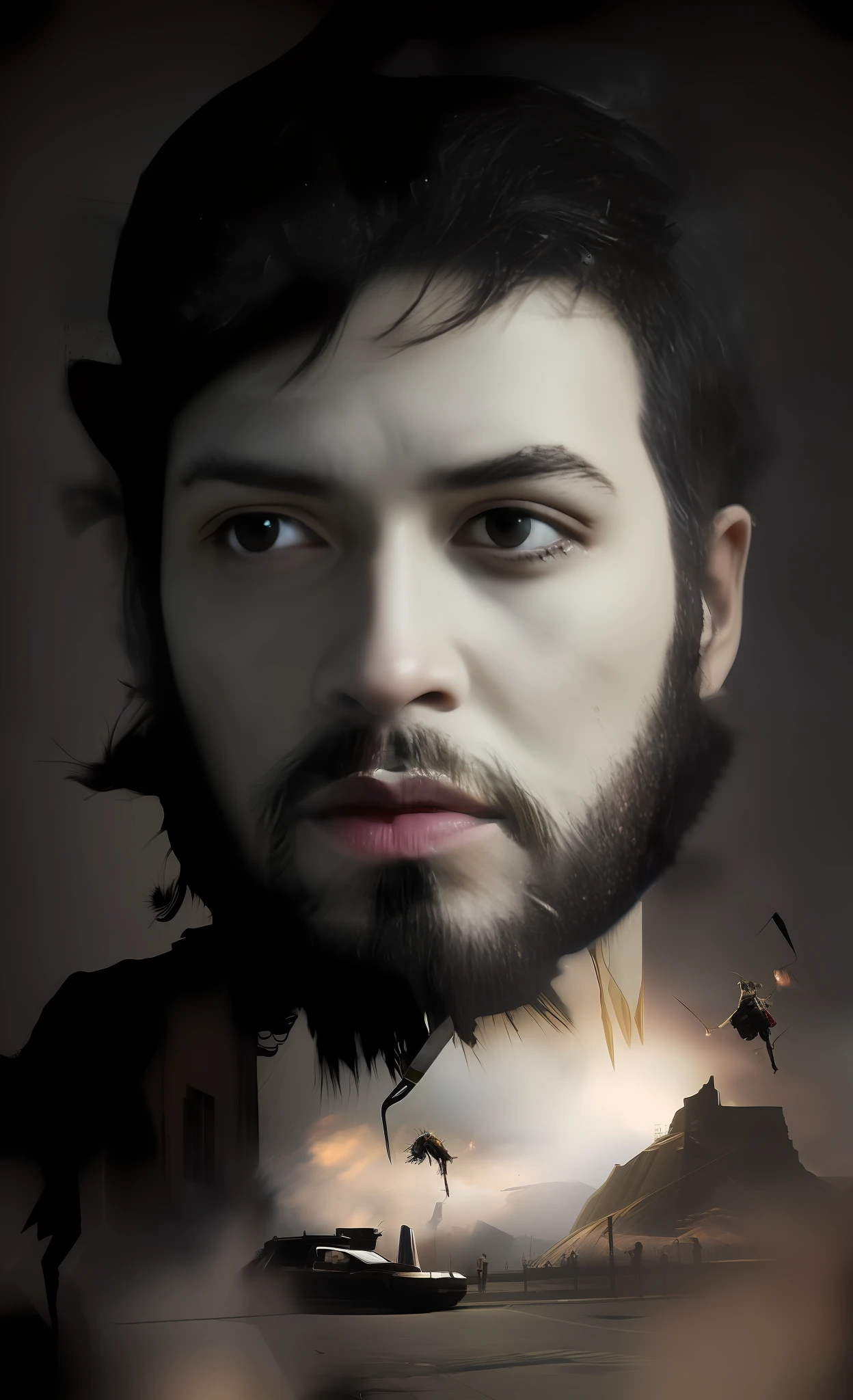 A photorealistic portrait of a demonic monster with black face scales, fantasy setting, horror ambience, morbid colors, Dark lighting, areligious symbols, cross, churches, crucifixes, macabre atmosphere, superimposed images creating a gloomy atmosphere, (8k quality), dramatic lighting, vivid texture, sharp focus artistic composition, (trending on instagram:1.1), (dark and intense atmosphere), (post-apocalyptic photography style), (great use of textures and shadows), (impressive use of light and shadow to create a chilling atmosphere), (impressive depth effects), (dark and cold tones), (ominous and mysterious atmosphere), (dramaticism in composition and lighting), (breathtaking visual quality), (a stunning work of art), (a demonic monster that seems to gain life), landscapes,
character
3d
render
photorealistic
nsfw
general purpose
cyberpunk
realism
concept art
safetensor
steampunk
digital painting
style
2d
photography
portraits