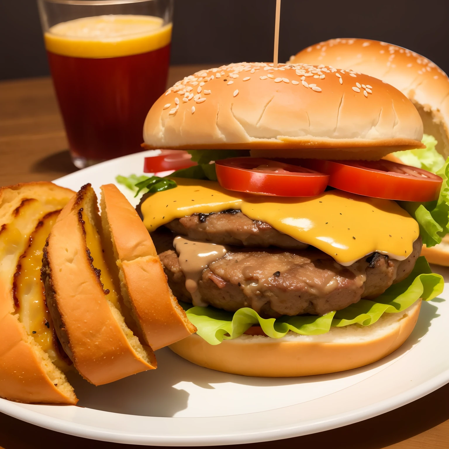 burger, food photography