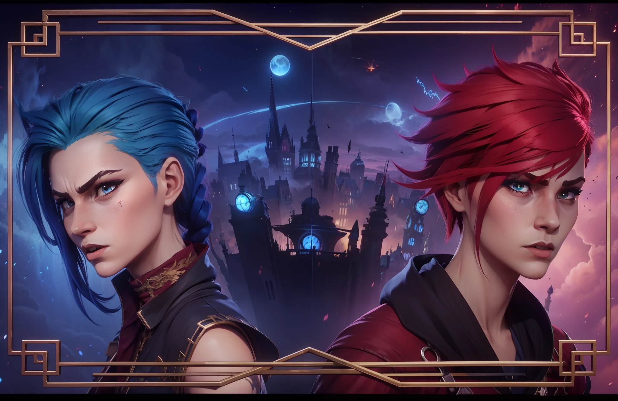 Vi e Jinx, arcano