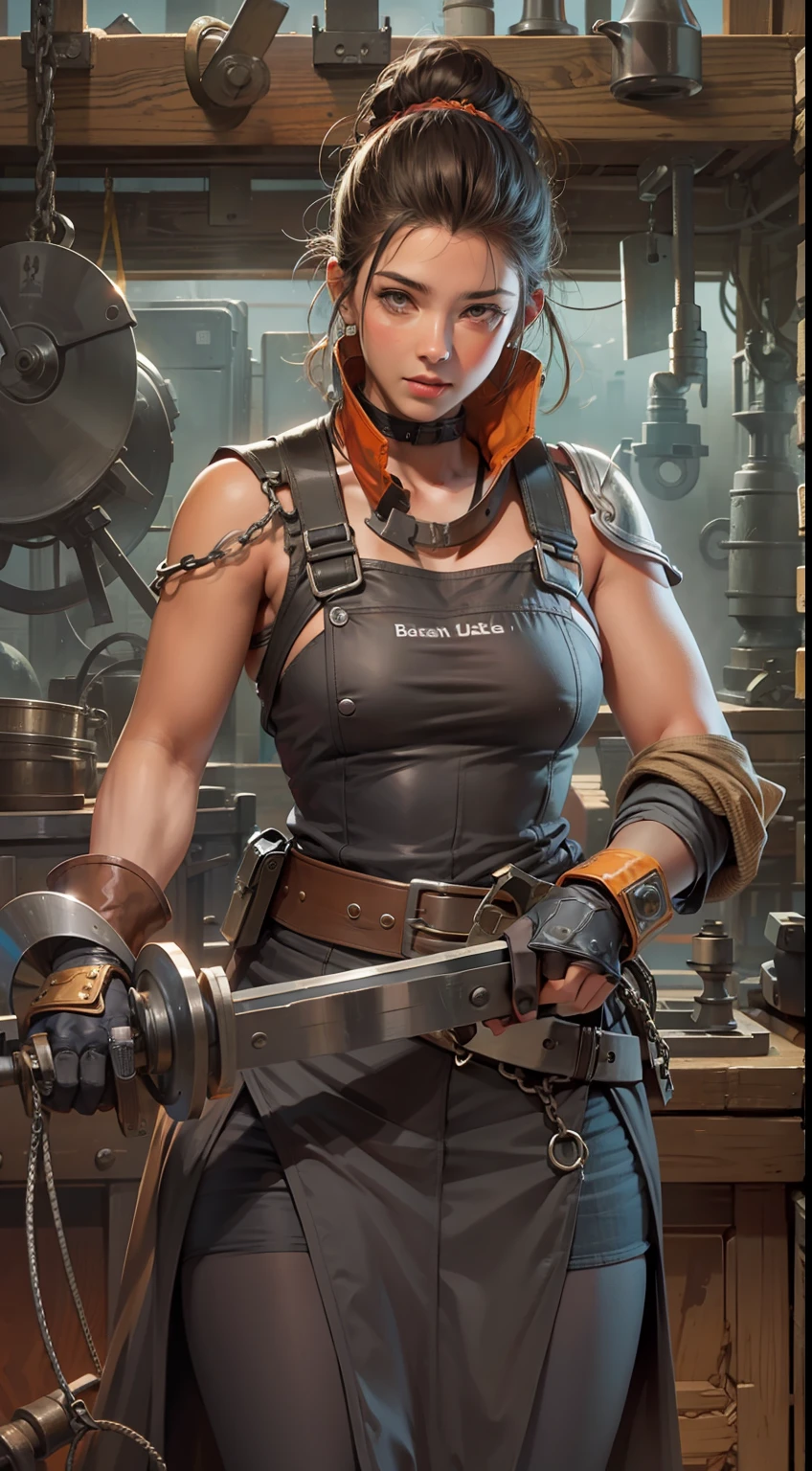 female blacksmith