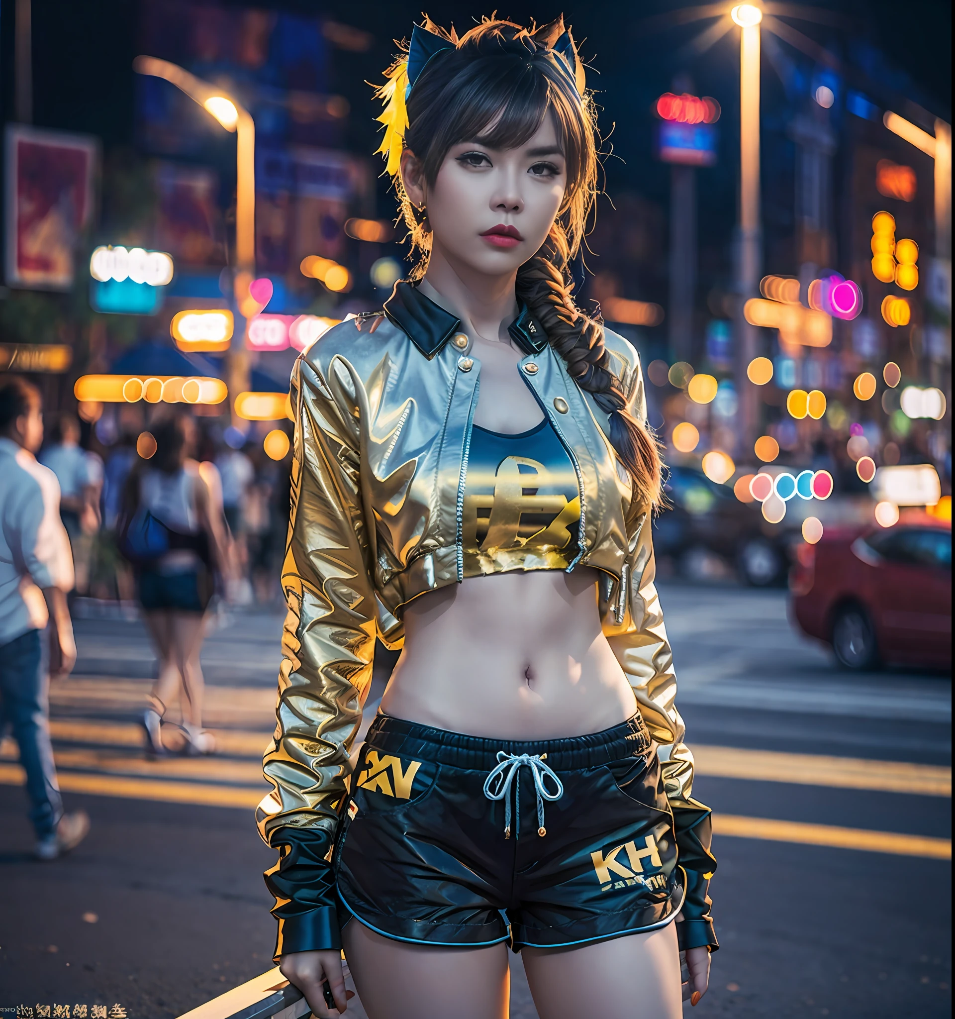 Beautiful highschool girl,Wear revealing transparent shorts,On the street((Slim,Petite)),Photoreality,photore,tmasterpiece,hentail realism,hentail realism,Photoreality,hight contrast,The photorealistic digital art trend is detailed and realistic in Artstation 8k HD HD, A detailed, skin textures, ultra - detailed, realistic skin textures, armature, best qualtiy, 超A high resolution, (真实感:1.4),, A high resolution, A detailed, RAW photogr, Sharp, author:Lee Jeffries Nikon D850 Film Stock Photo 4 Kodaport 400 Camera F1.6 shots, Rich colors, Ultra-realistic realistic textures, Dramatic lighting, unrealengine artstation cinestill 800 trends,
